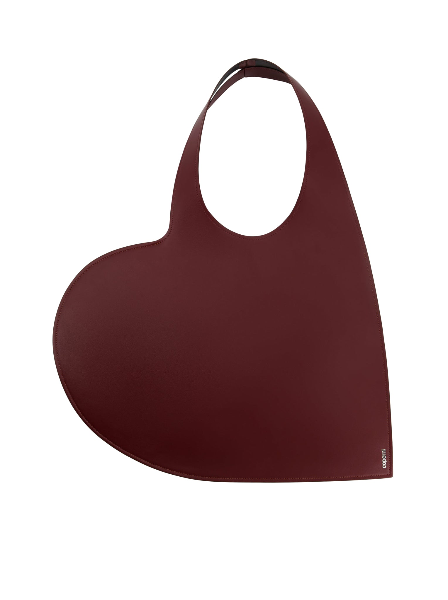 Heart-shaped tote bag