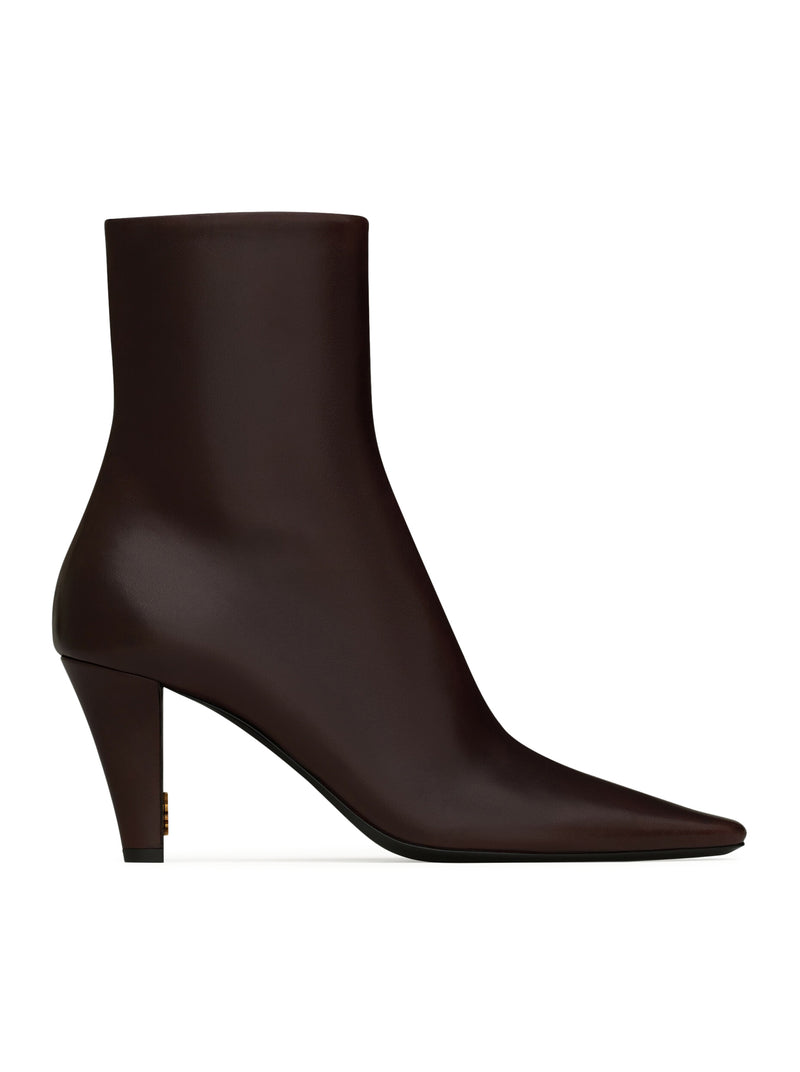 JILL SMOOTH LEATHER ANKLE BOOTS