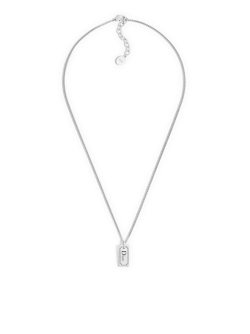 Dior platelet pendant necklace