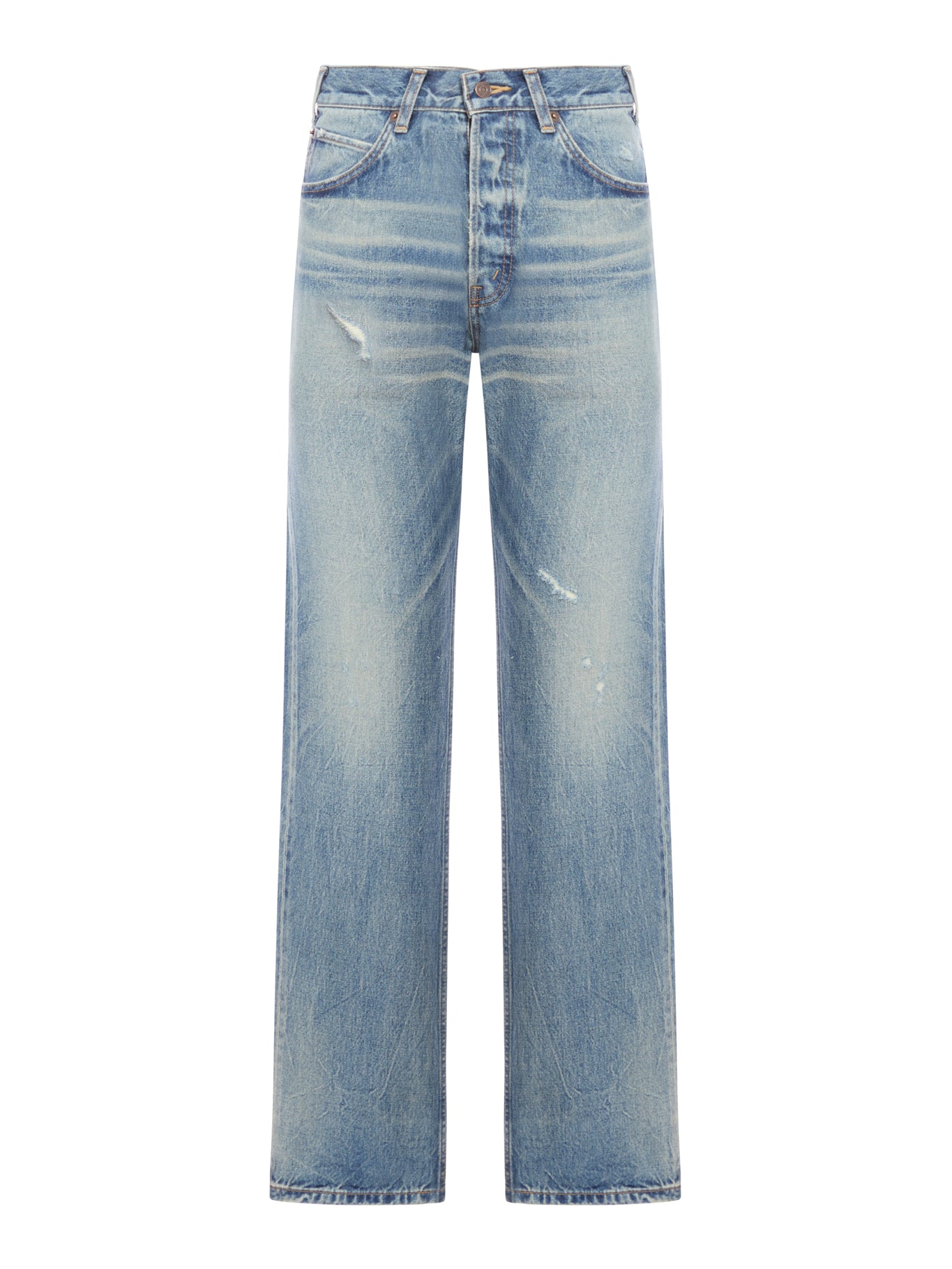 Straight leg jeans