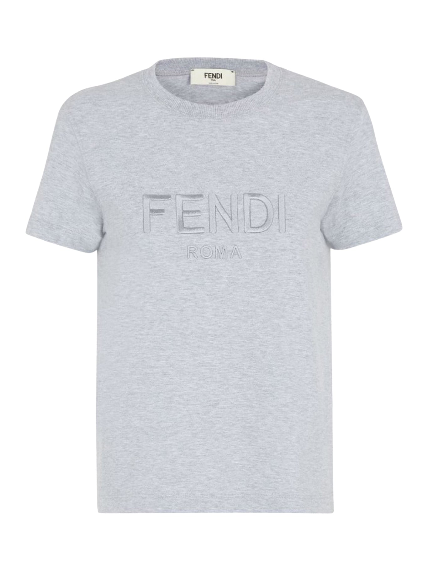 Gray cotton T-shirt