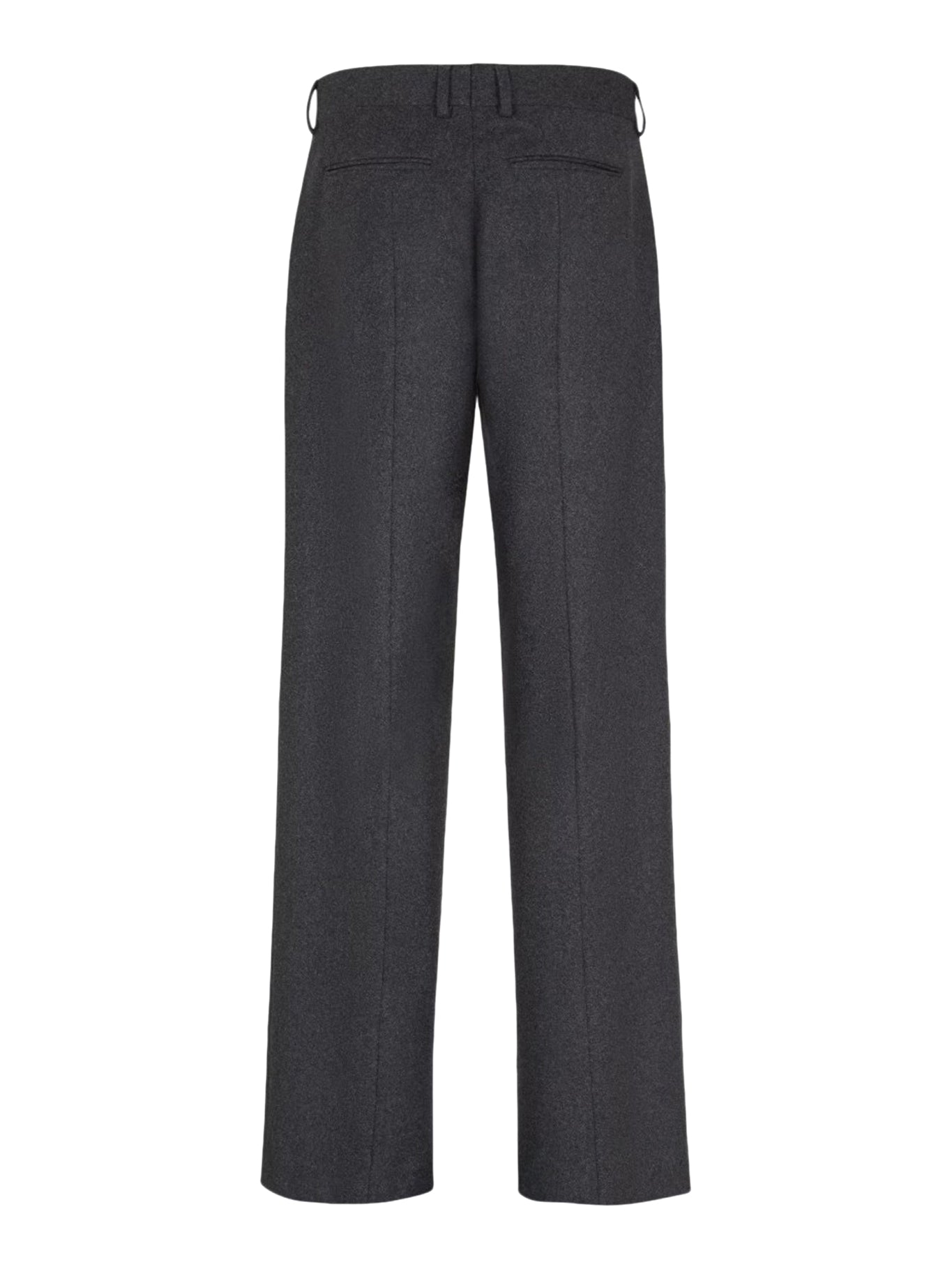 Grey cashmere trousers