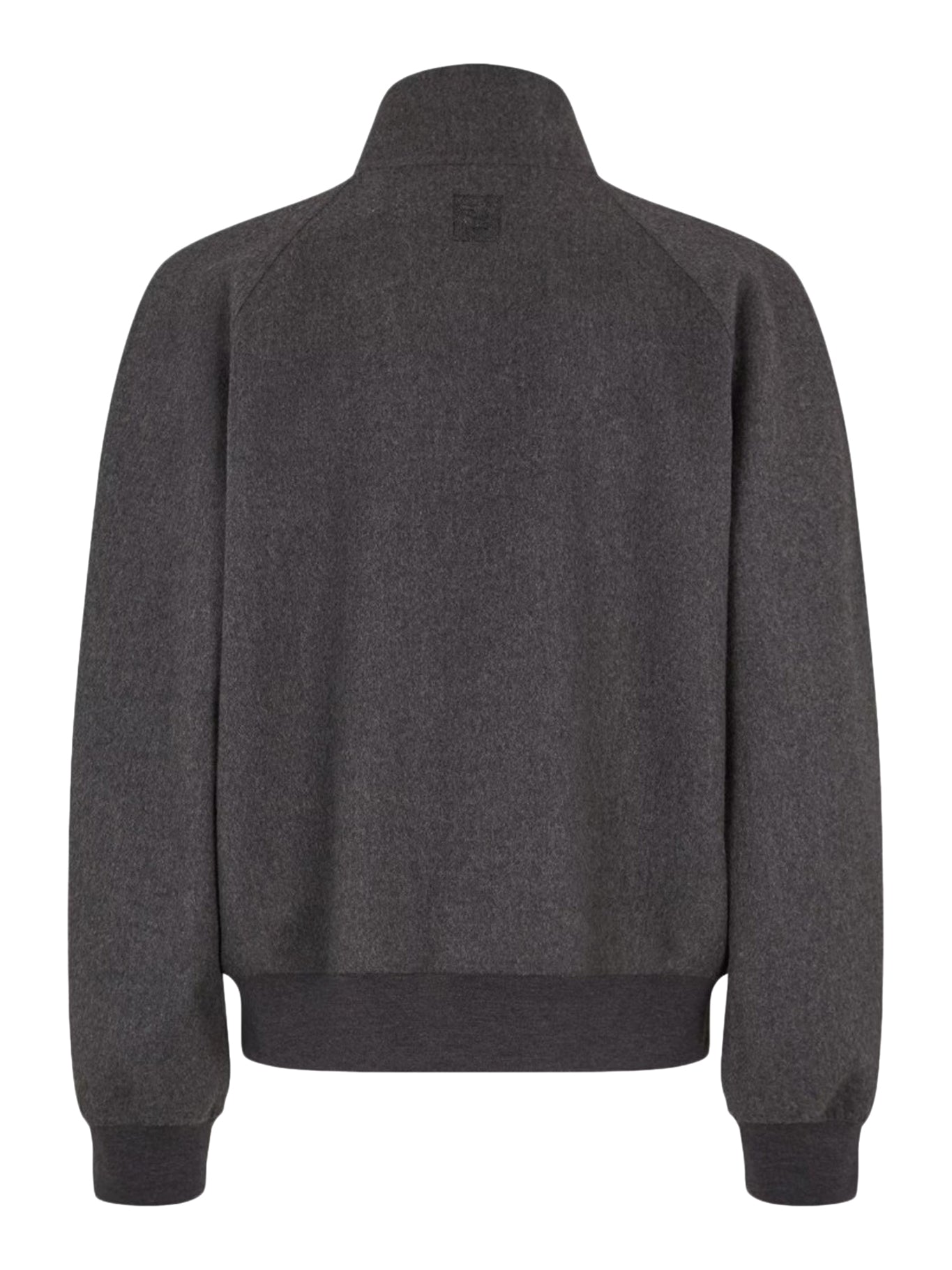 Grey Cashmere Bomber