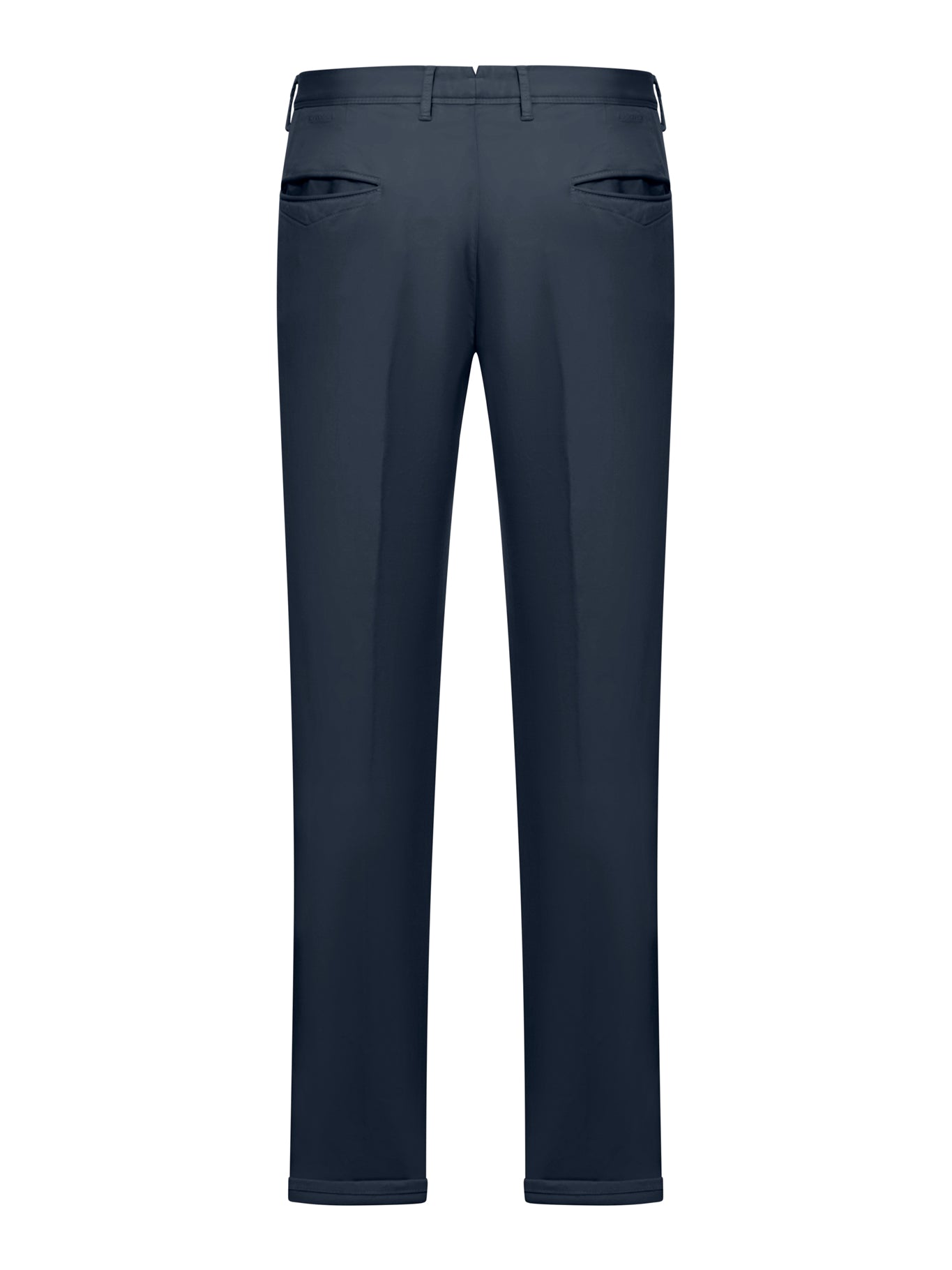 Slim cotton trousers