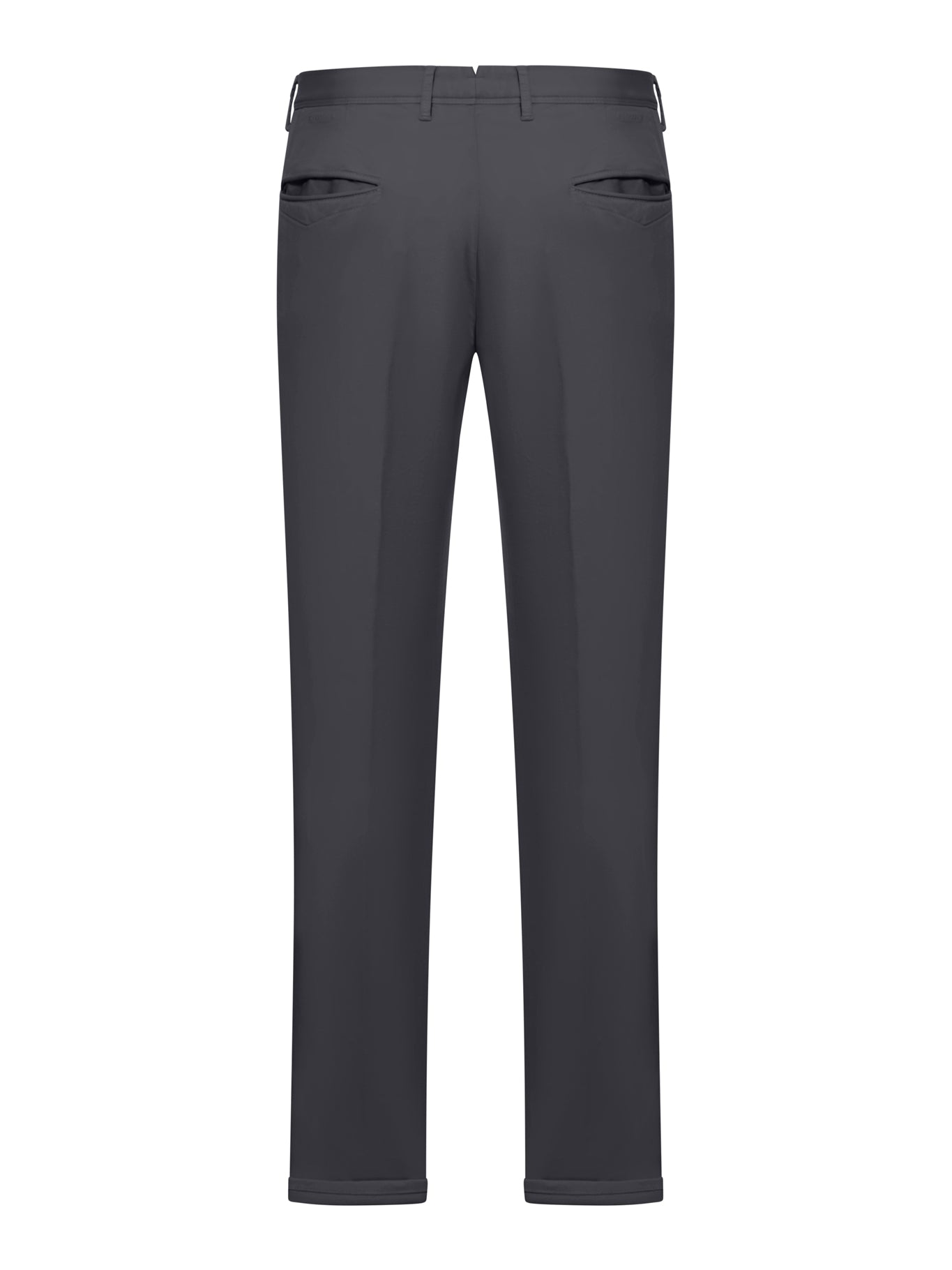 Slim cotton trousers