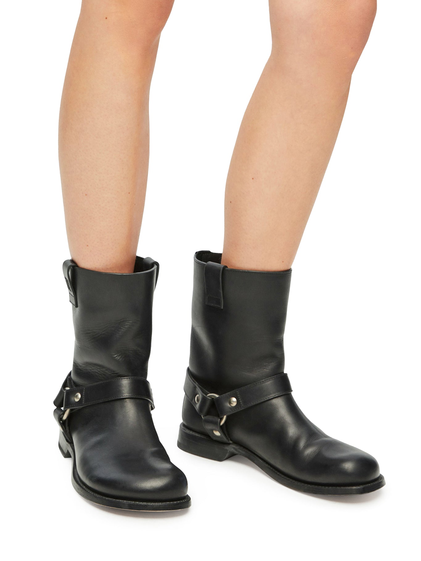 Campo Biker boots in calfskin