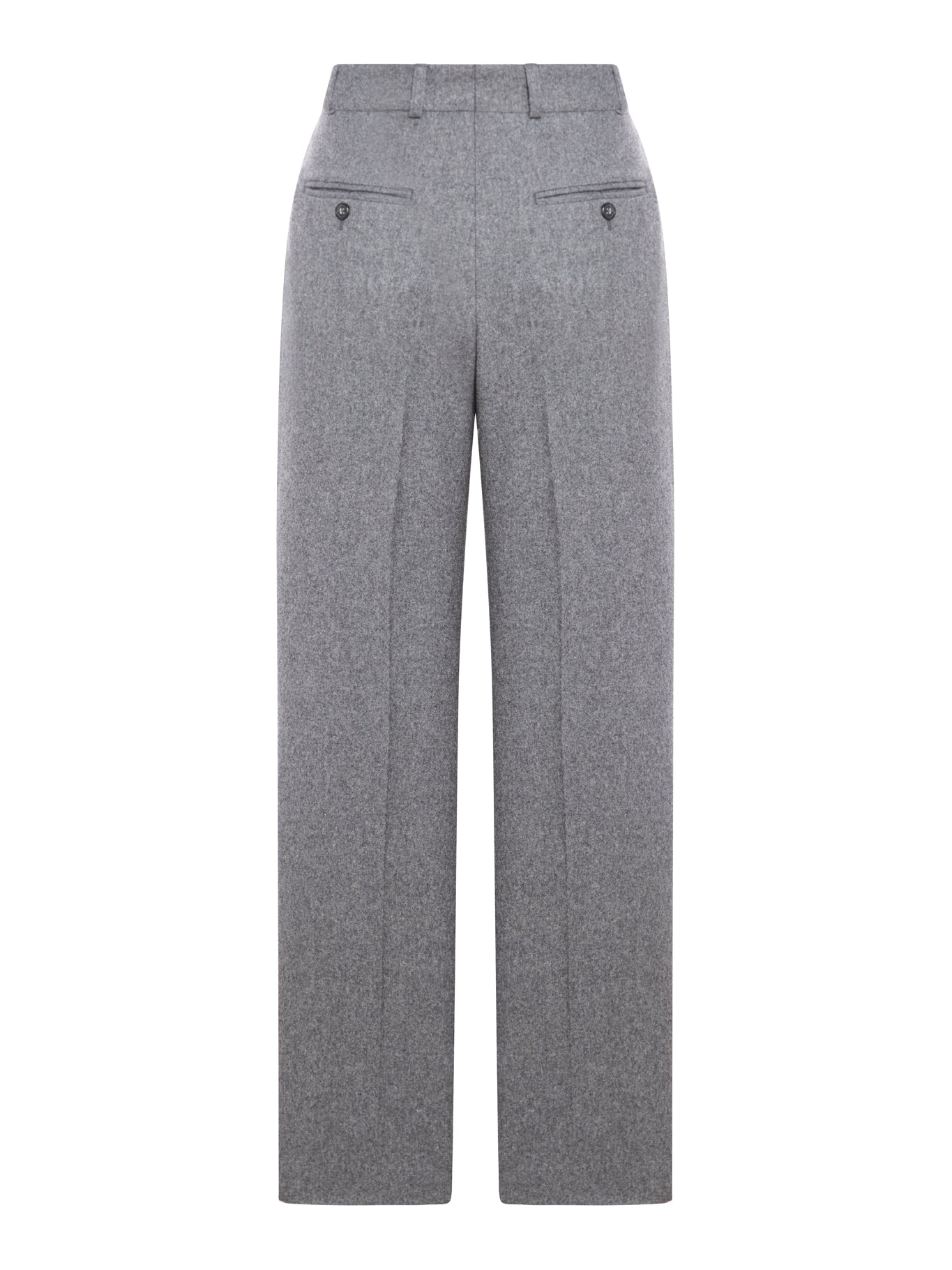 Wool blend trousers