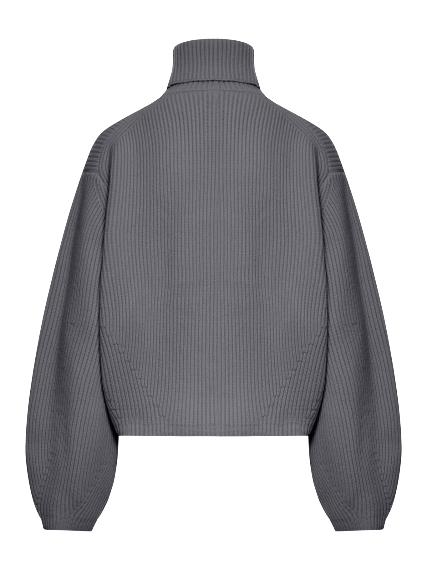 RIBBED TURTLENECK SWEATER