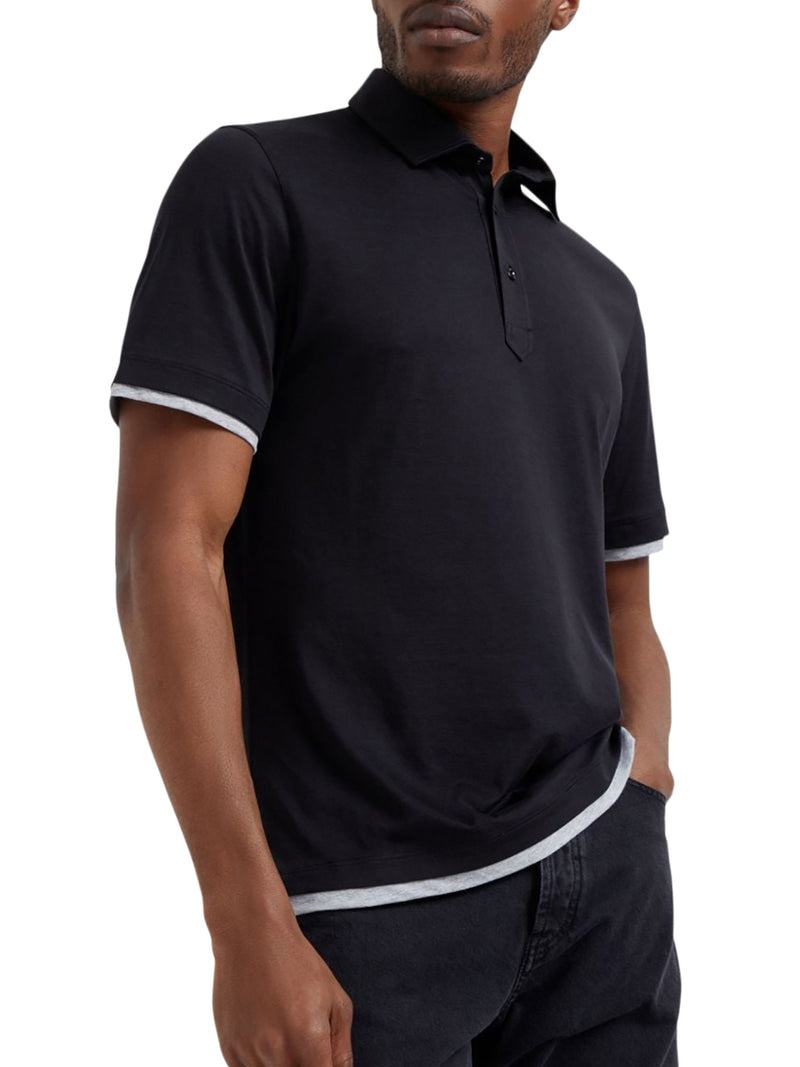 Cotton polo shirt