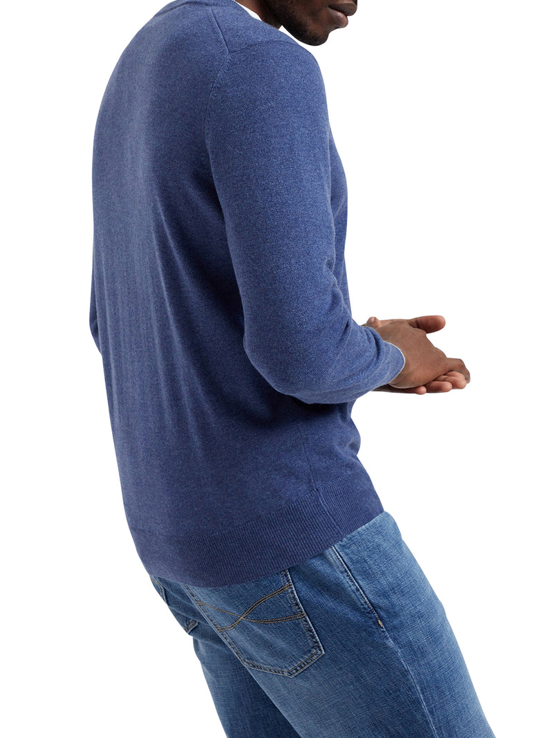 Crew-neck cashmere jumper