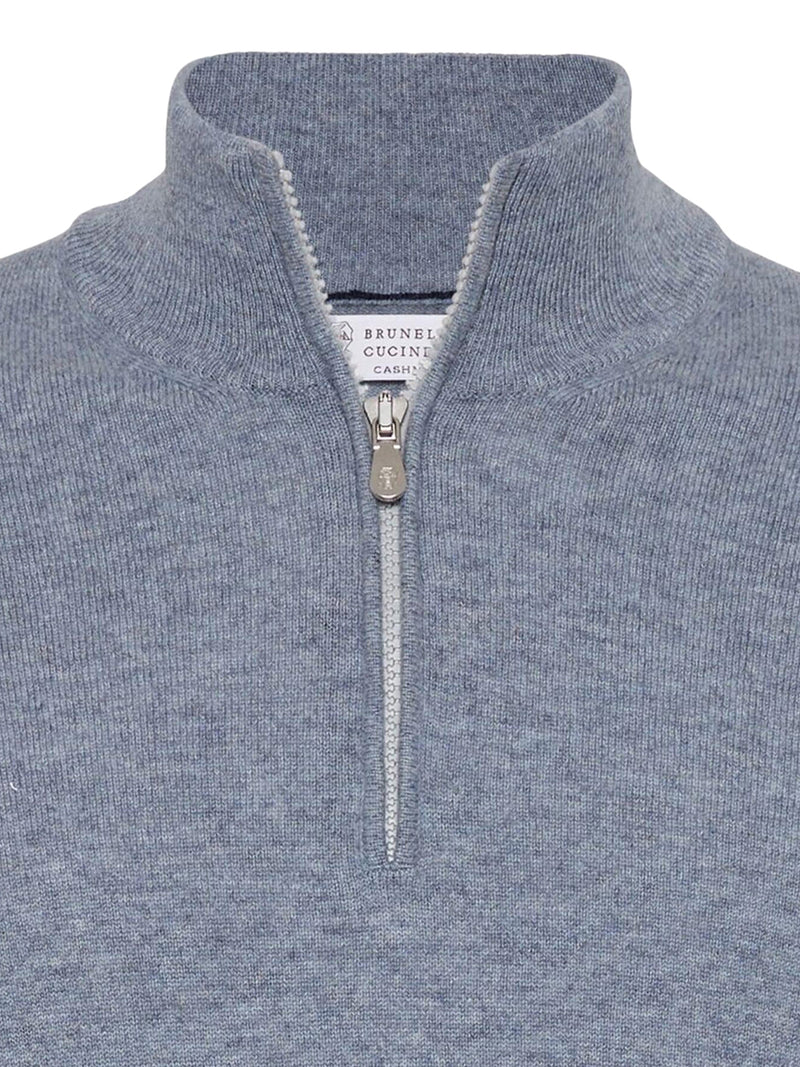 Cashmere polo shirt