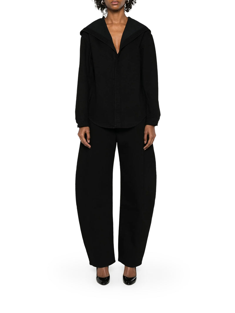 ROUND JEANS IN DENIM