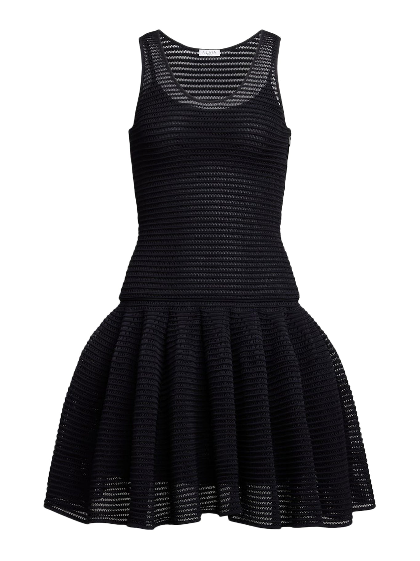 SHORT DRESS IN CRINOLINE MESH