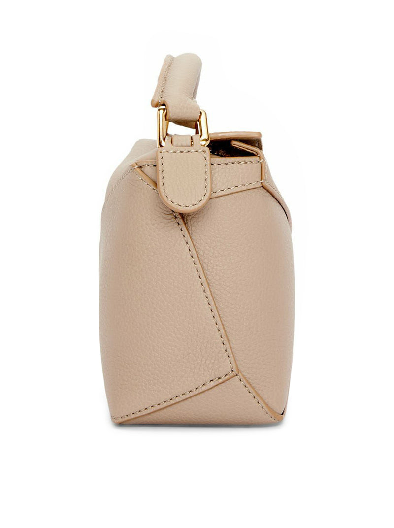 Mini Puzzle bag in soft grained calfskin