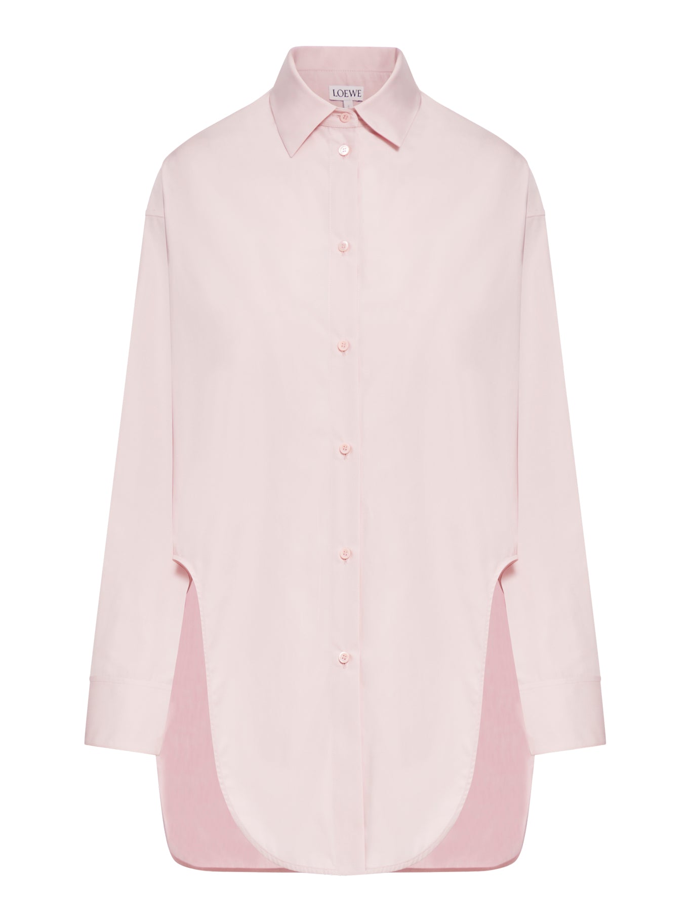 ASYMMETRIC COTTON SHIRT