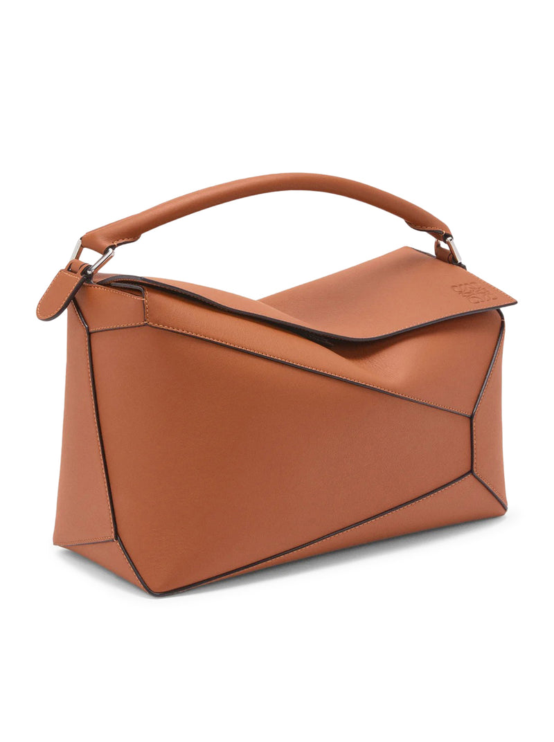 LARGE CLASSIC CALFSKIN PUZZLE BAG