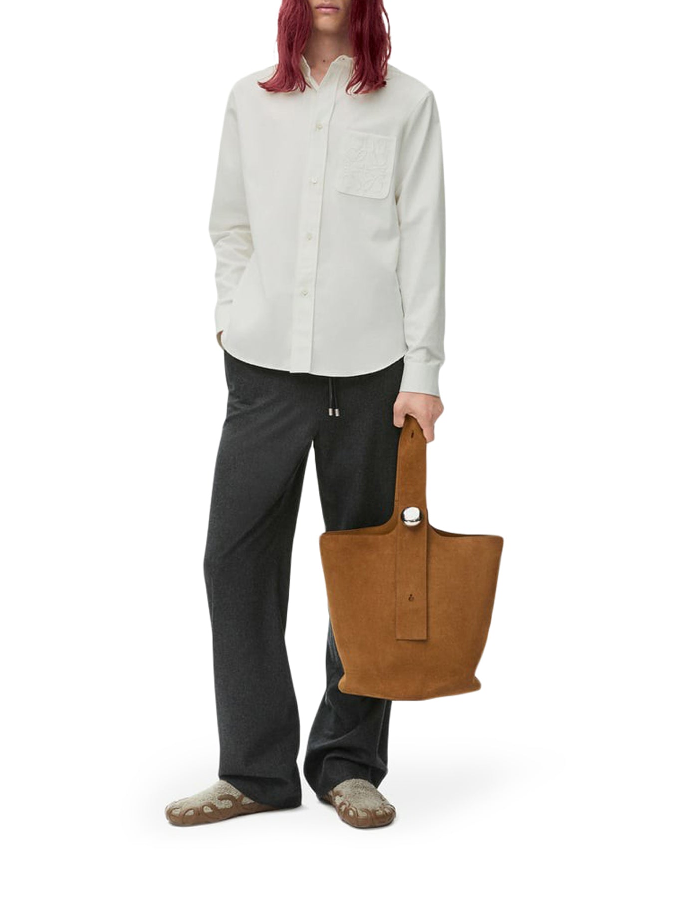 COTTON SHIRT WITH LOGO