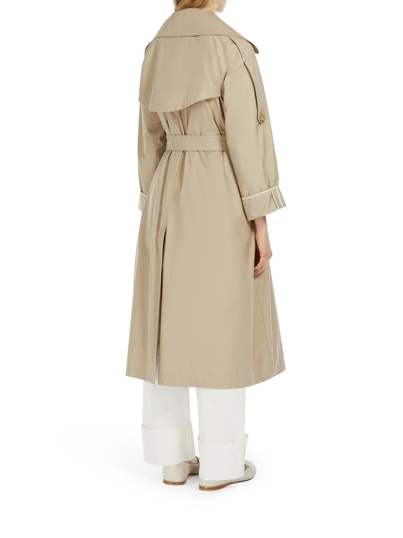 OVERALL TRENCH COAT IN DROP-PROOF TWILL