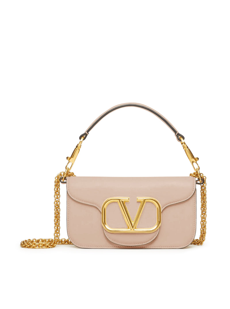 VALENTINO GARAVANI LOCÒ SMALL SHOULDER BAG IN CALFSKIN