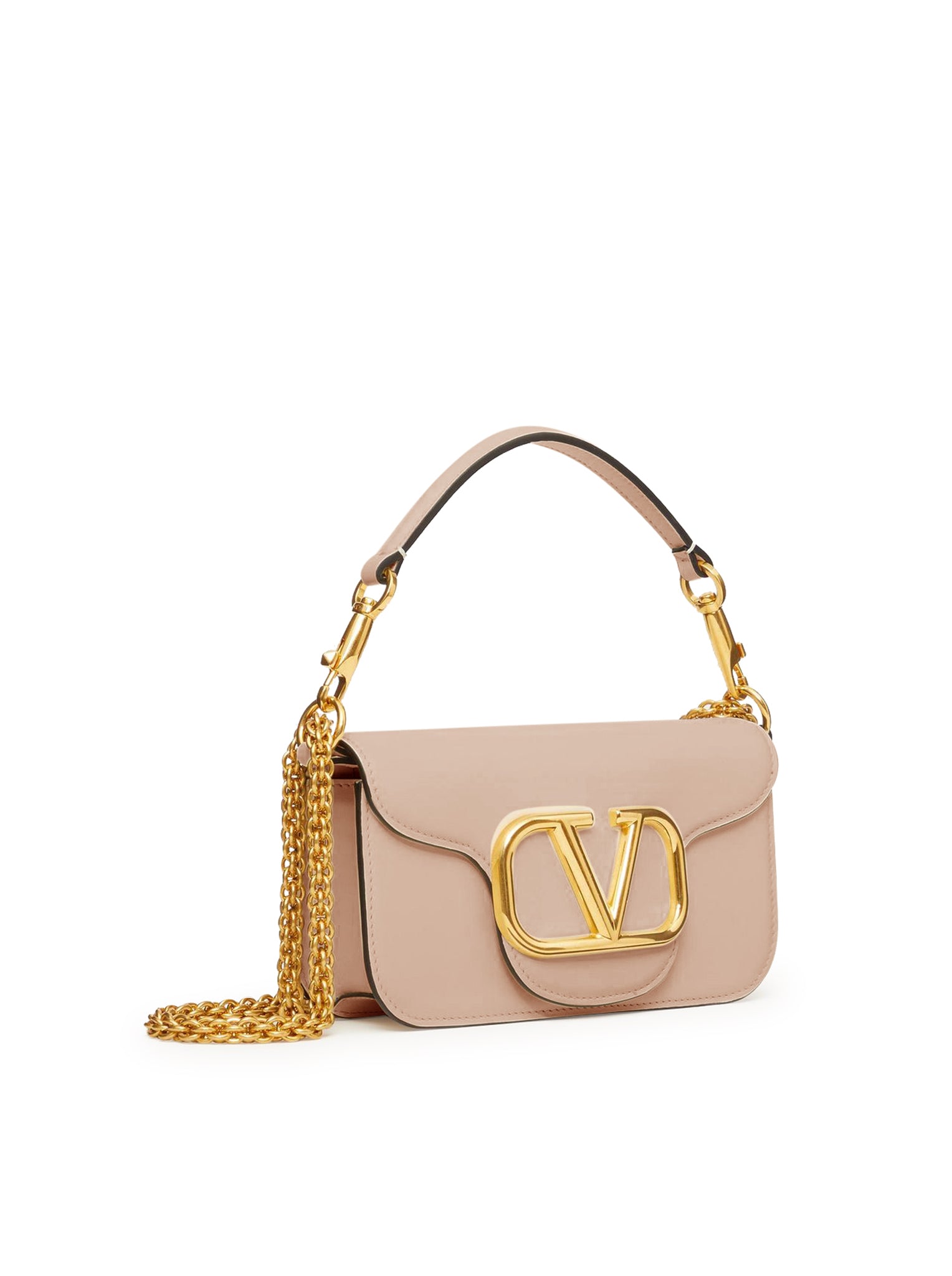 VALENTINO GARAVANI LOCÒ SMALL SHOULDER BAG IN CALFSKIN