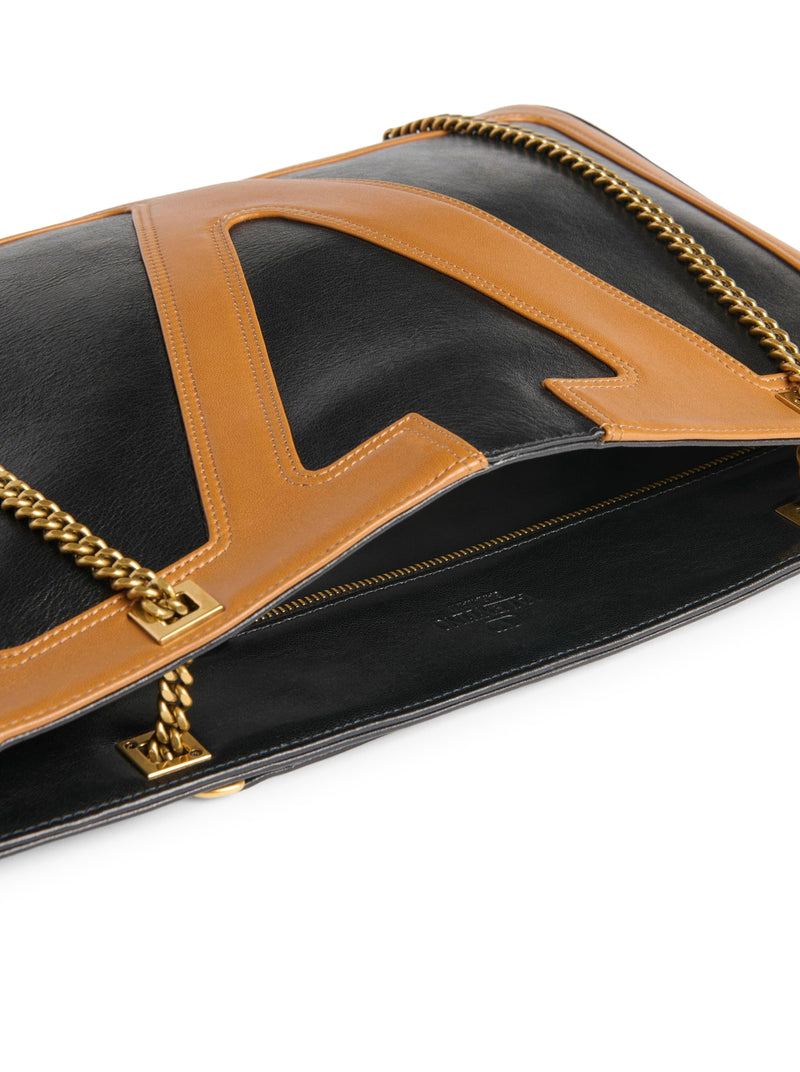 VALENTINO GARAVANI VIVA SUPERSTAR MEDIUM NAPPA LEATHER SHOPPING BAG