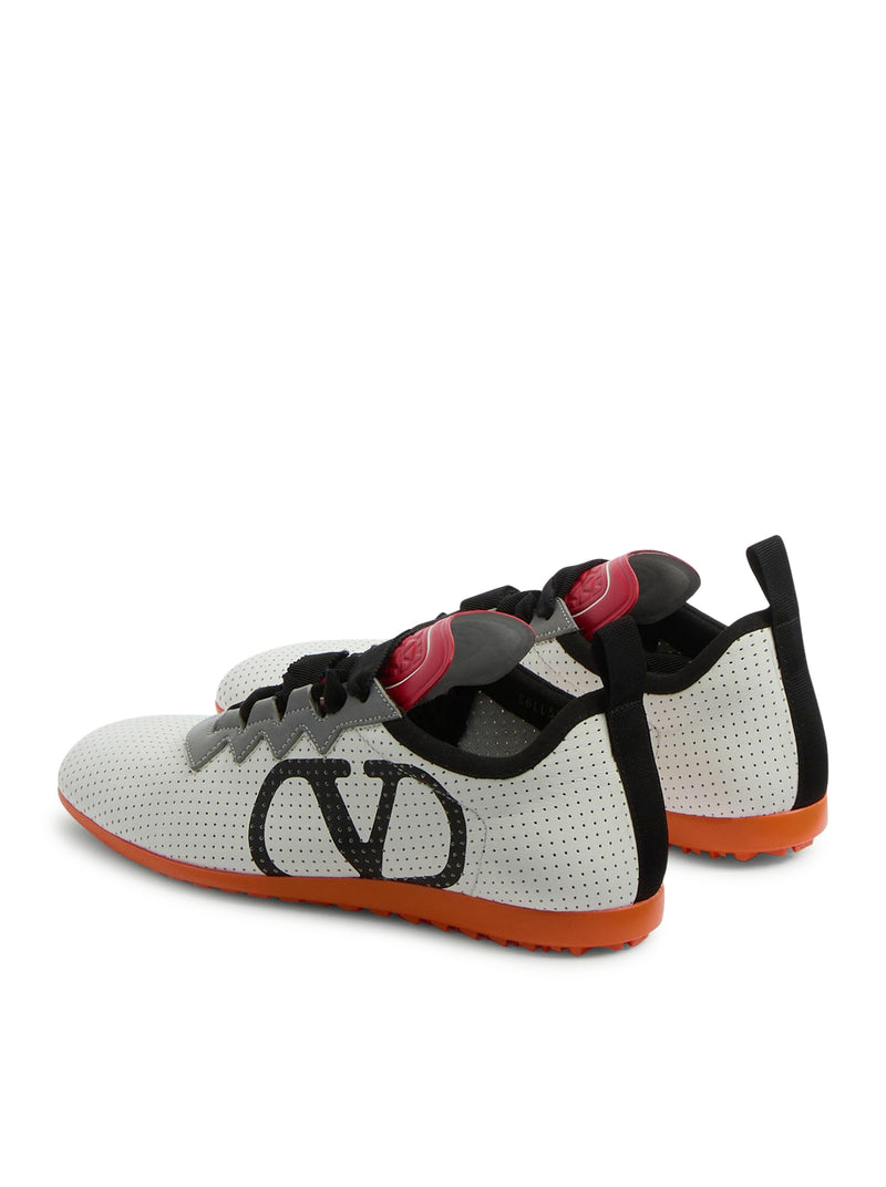 CHROMATHON SNEAKER IN PERFORATED NAPPA