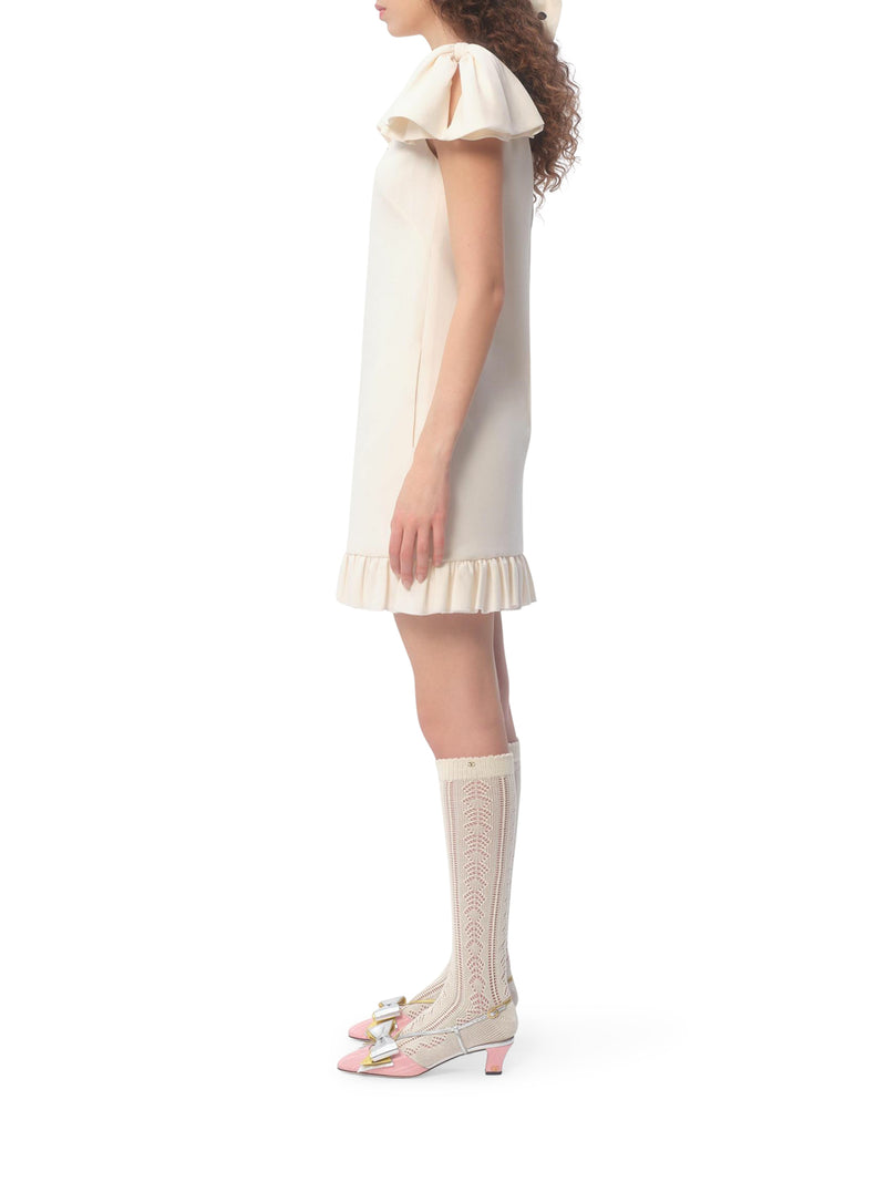 CREPE COUTURE SHORT DRESS