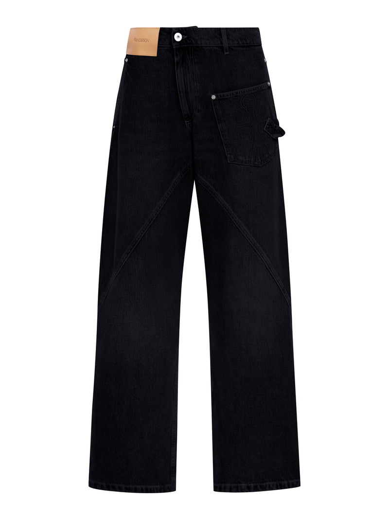 TWISTED LEG WORKWEAR JEANS