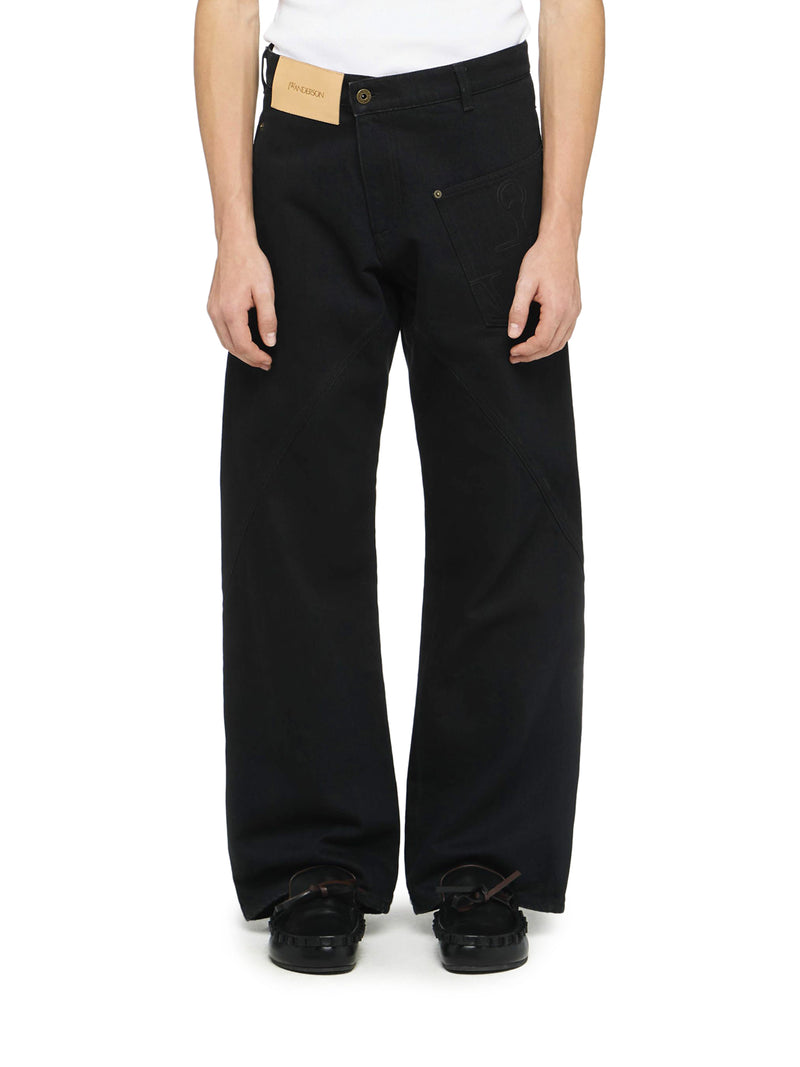 TWISTED LEG WORKWEAR JEANS