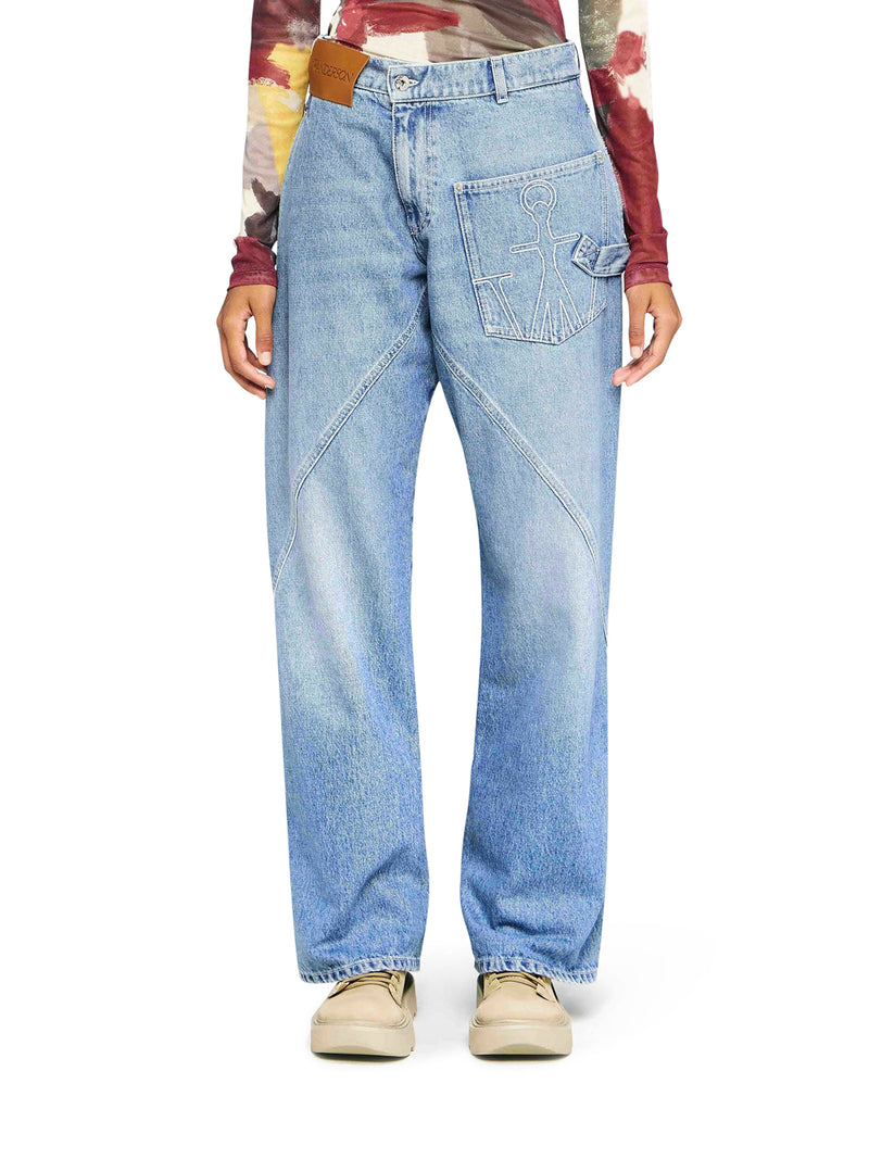 TWISTED LEG WORKWEAR JEANS