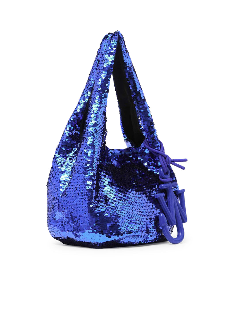 SEQUIN SHOPPER - MINI BAG WITH SEQUINS