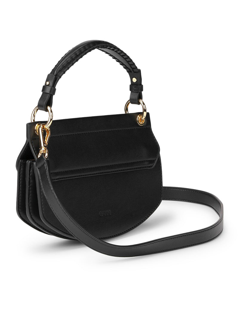 BLACK MINI TOP HANDLE APO-G BAG