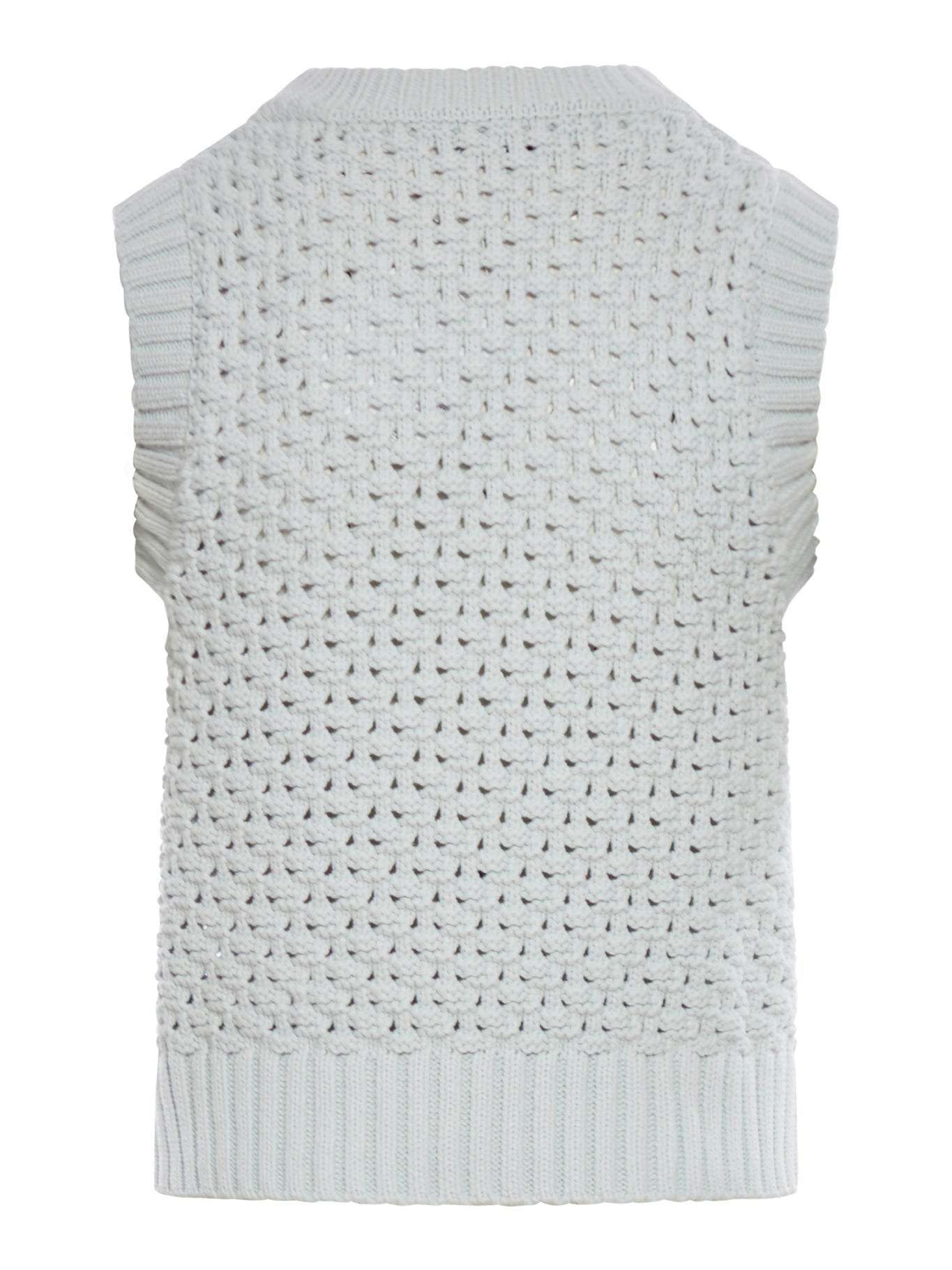 COTTON VEST WITH LOGO