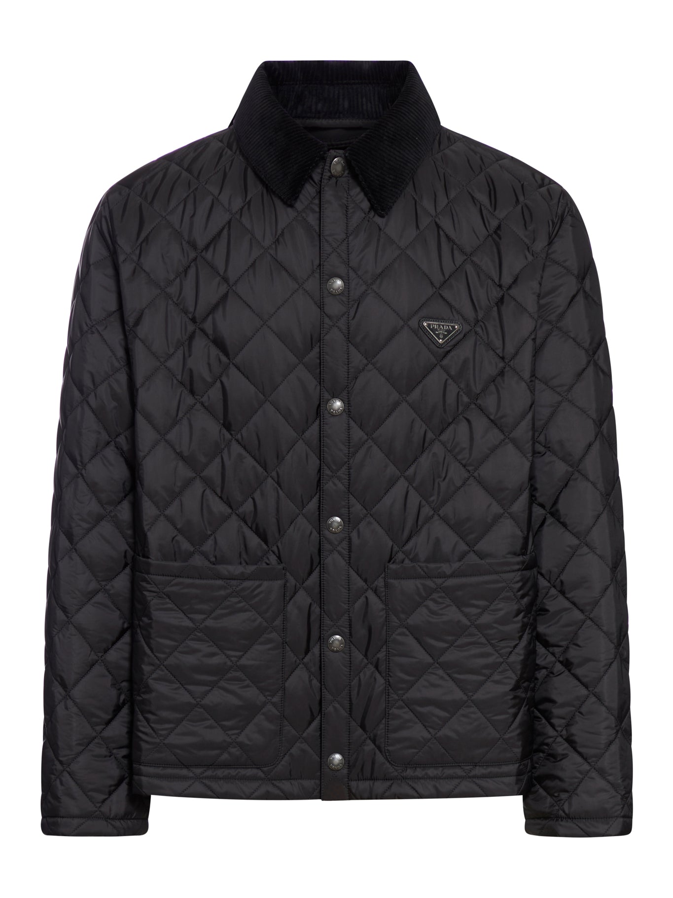 Quilted jacket in Re-Nylon