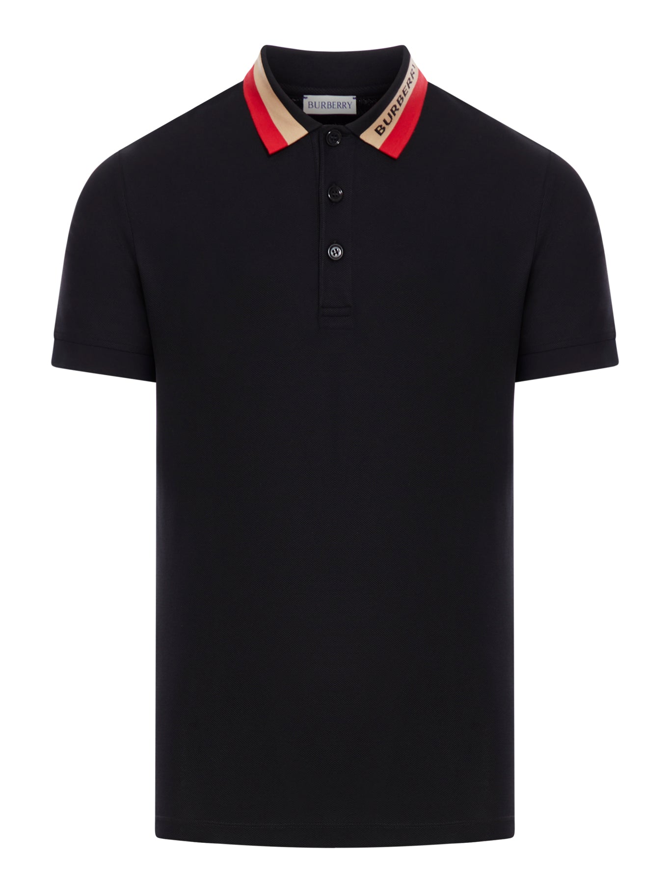 POLO WITH CONTRAST COLLAR