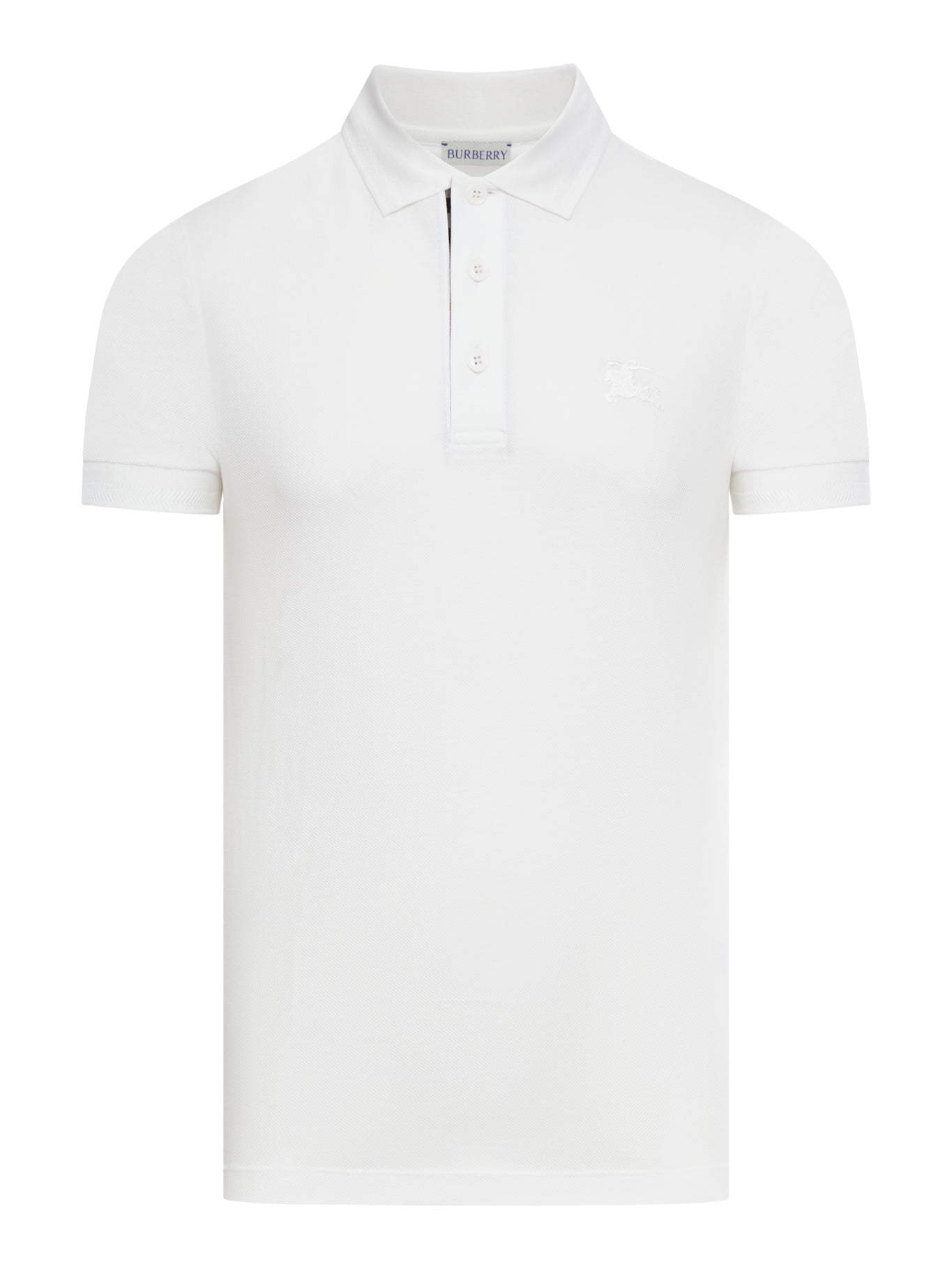 COTTON POLO SHIRT WITH EMBROIDERED EKD LOGO