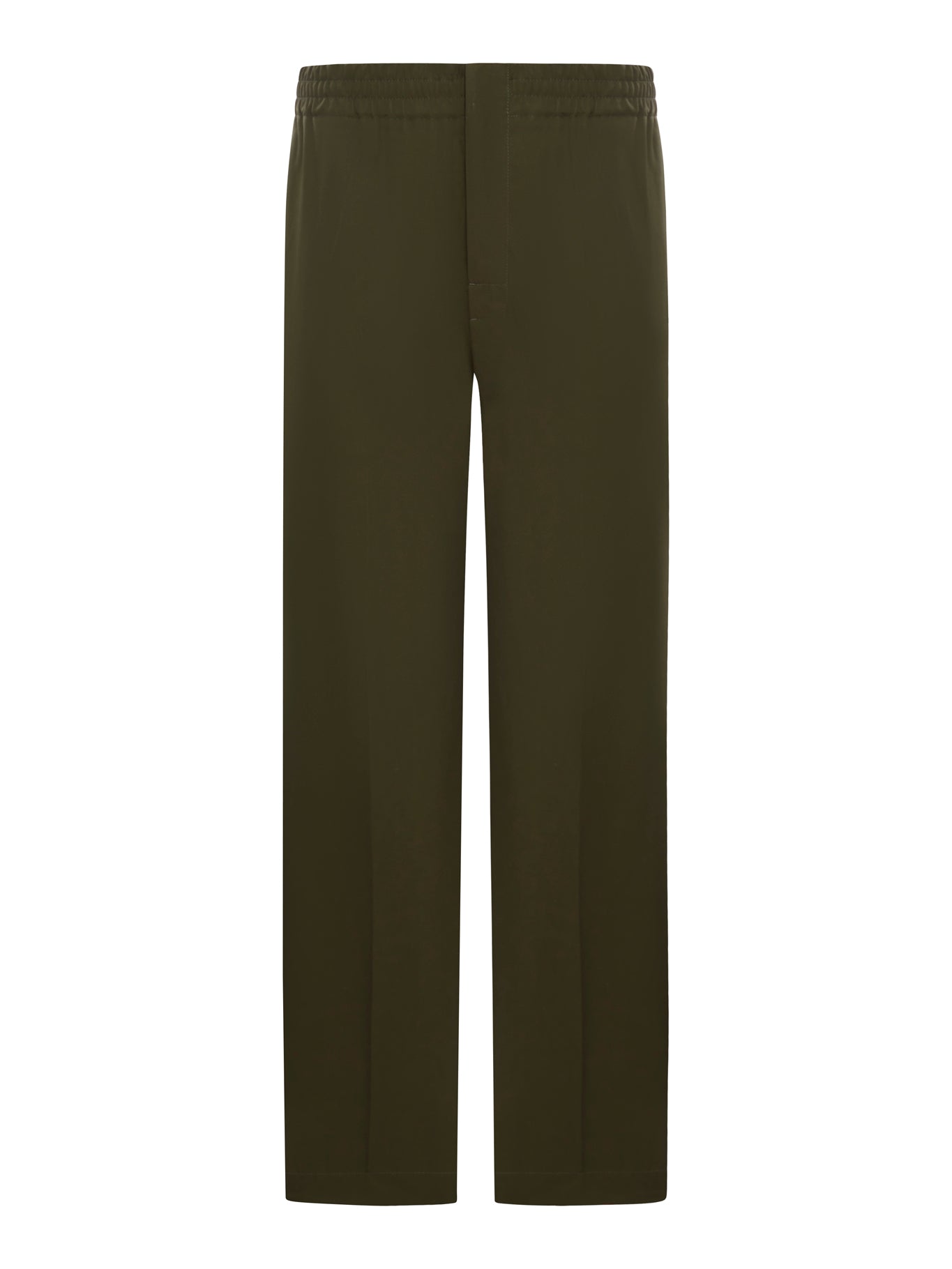 COTTON TWILL TROUSERS