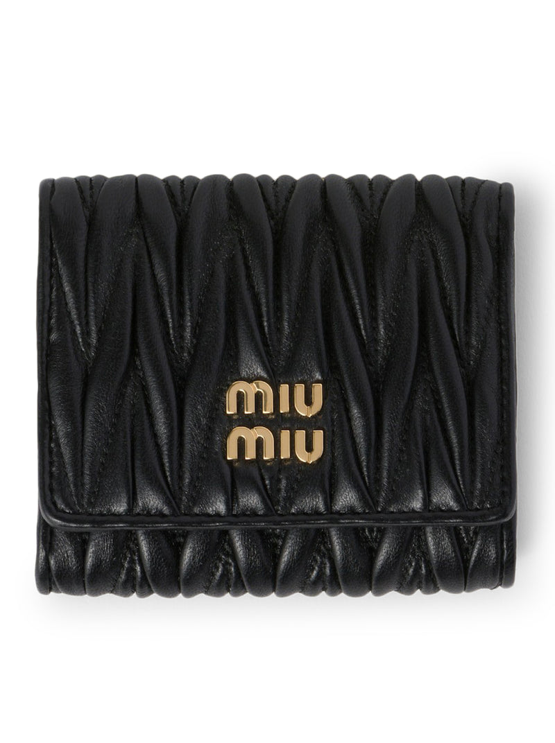 SMALL WALLET IN NAPPA MATELASSE