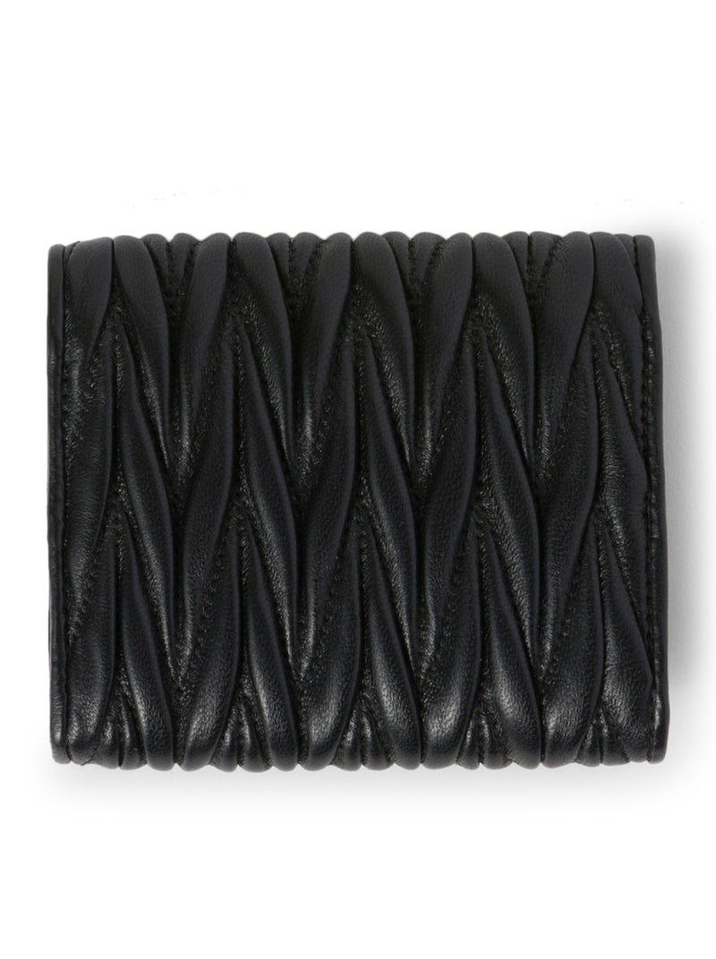 SMALL WALLET IN NAPPA MATELASSE