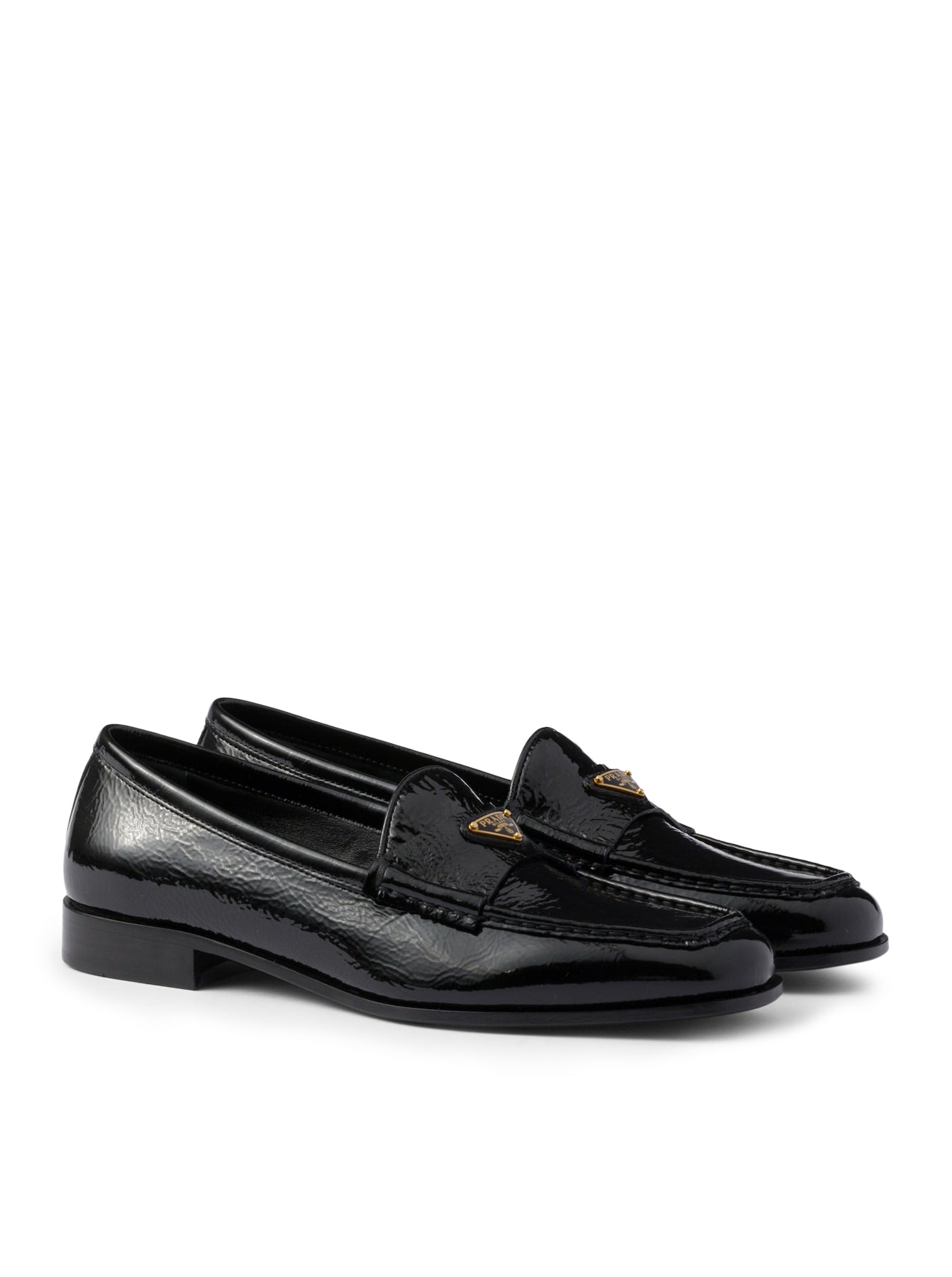 PATENT LEATHER LOAFERS