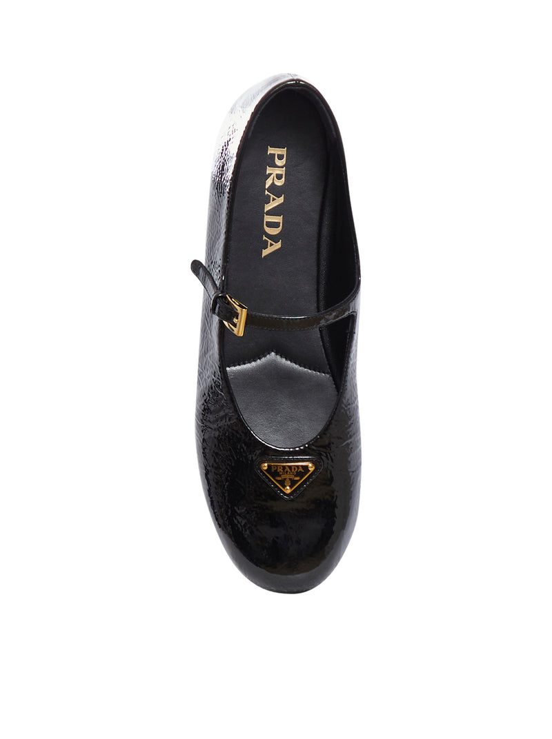 Nappa leather ballerinas