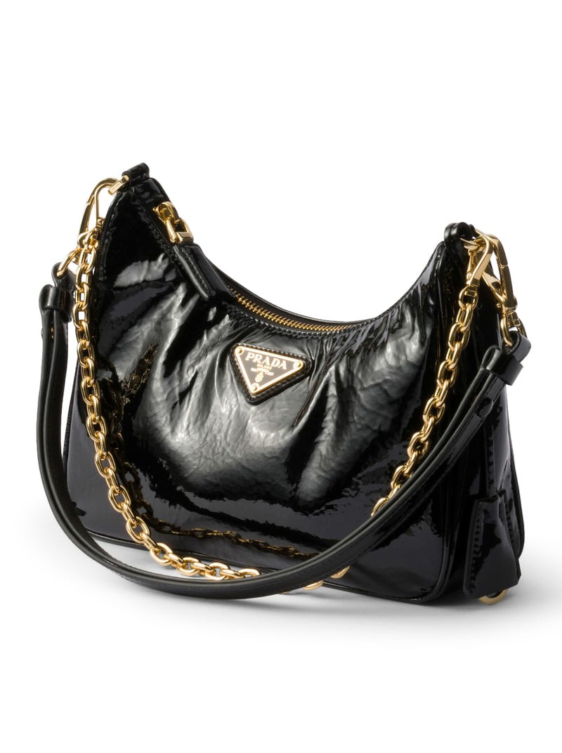 Prada Re-Edition Mini Bag in Shiny Leather