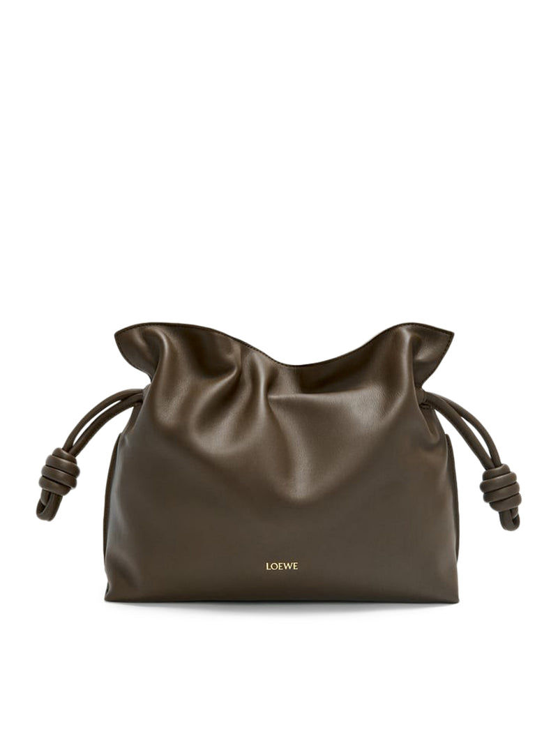 FLAMENCO CLUTCH MEDIUM BAG IN CALFSKIN NAPPA