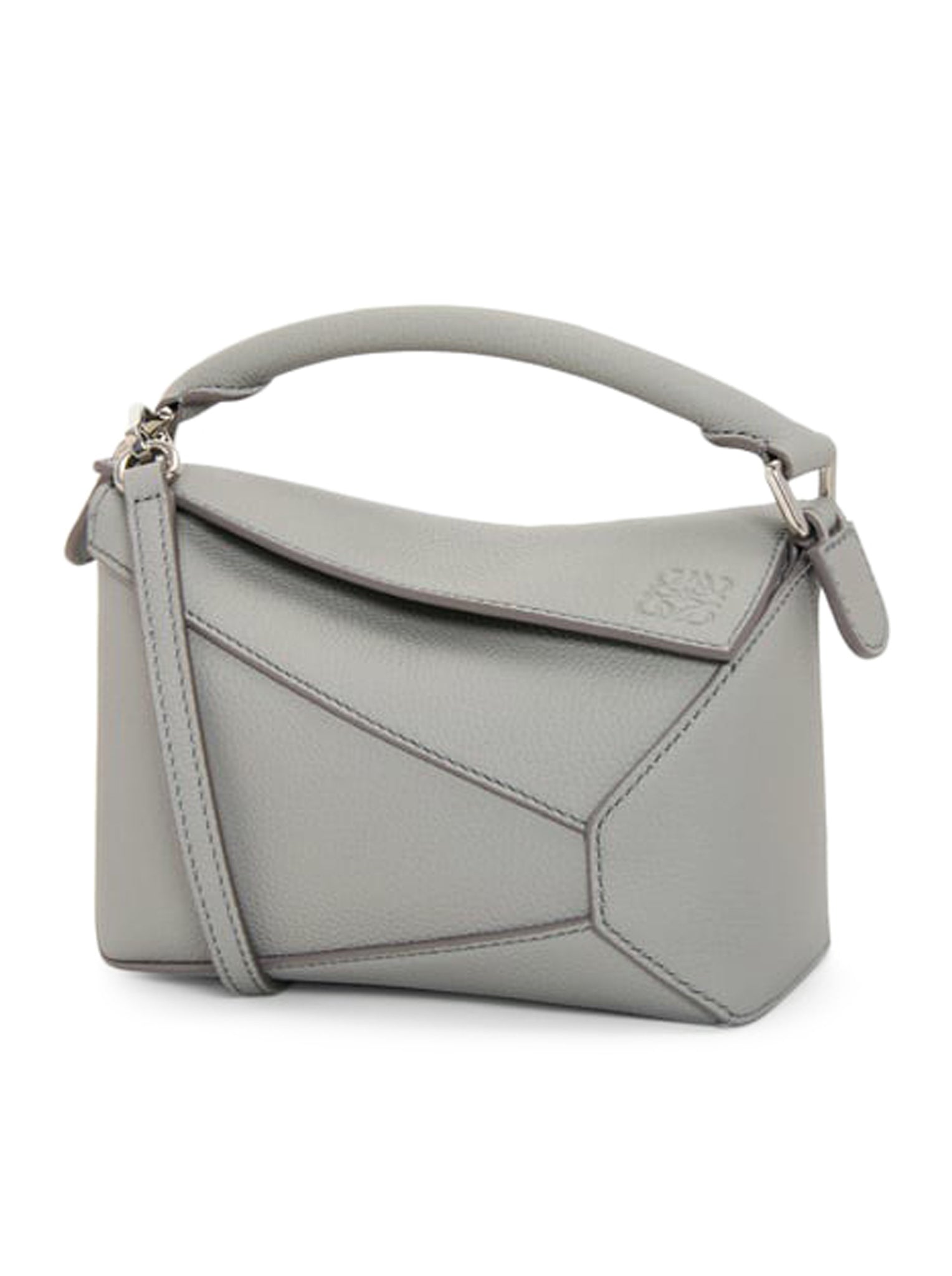 Mini Puzzle bag in soft grained calfskin