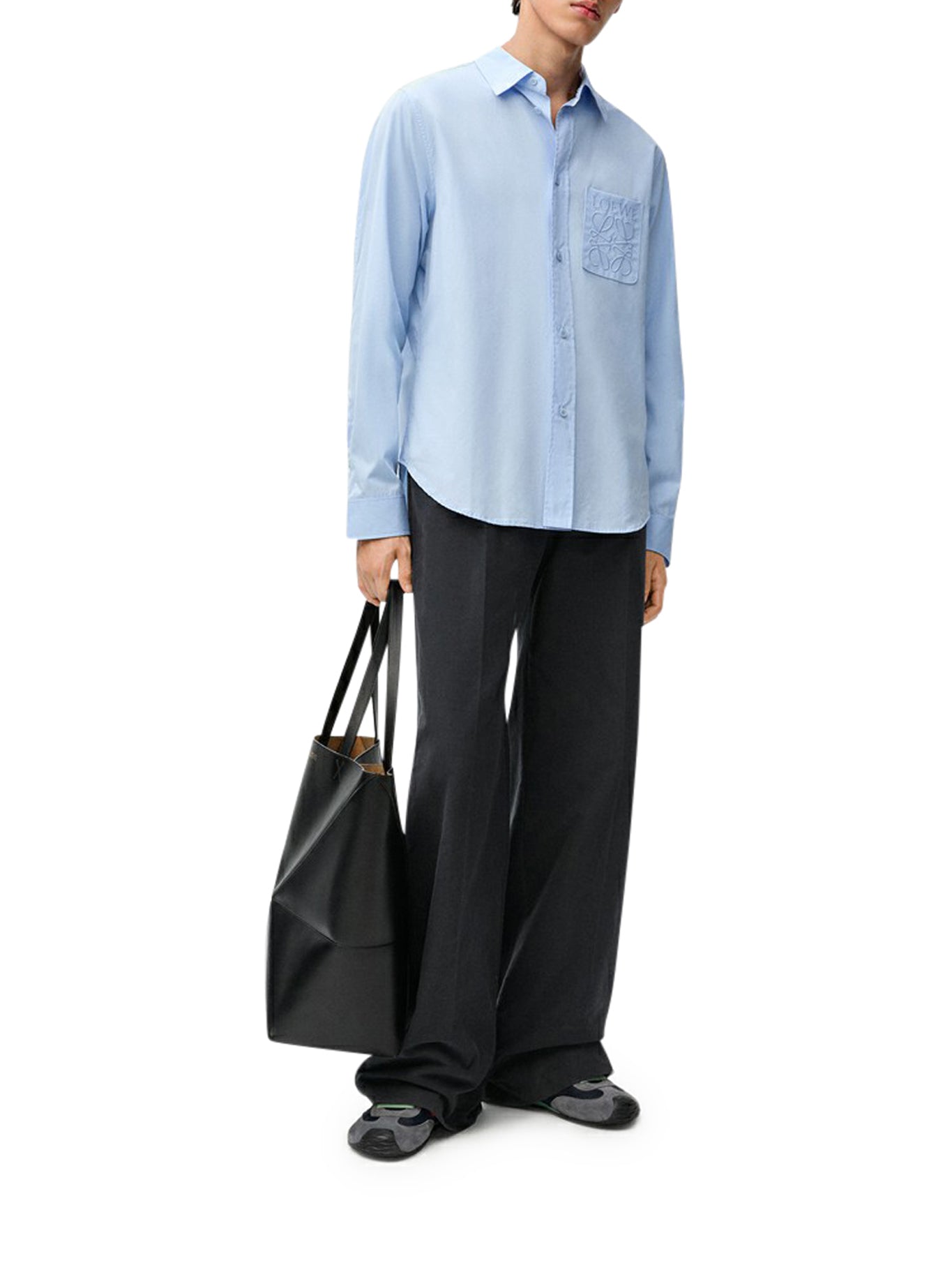 COTTON SHIRT WITH LOGO