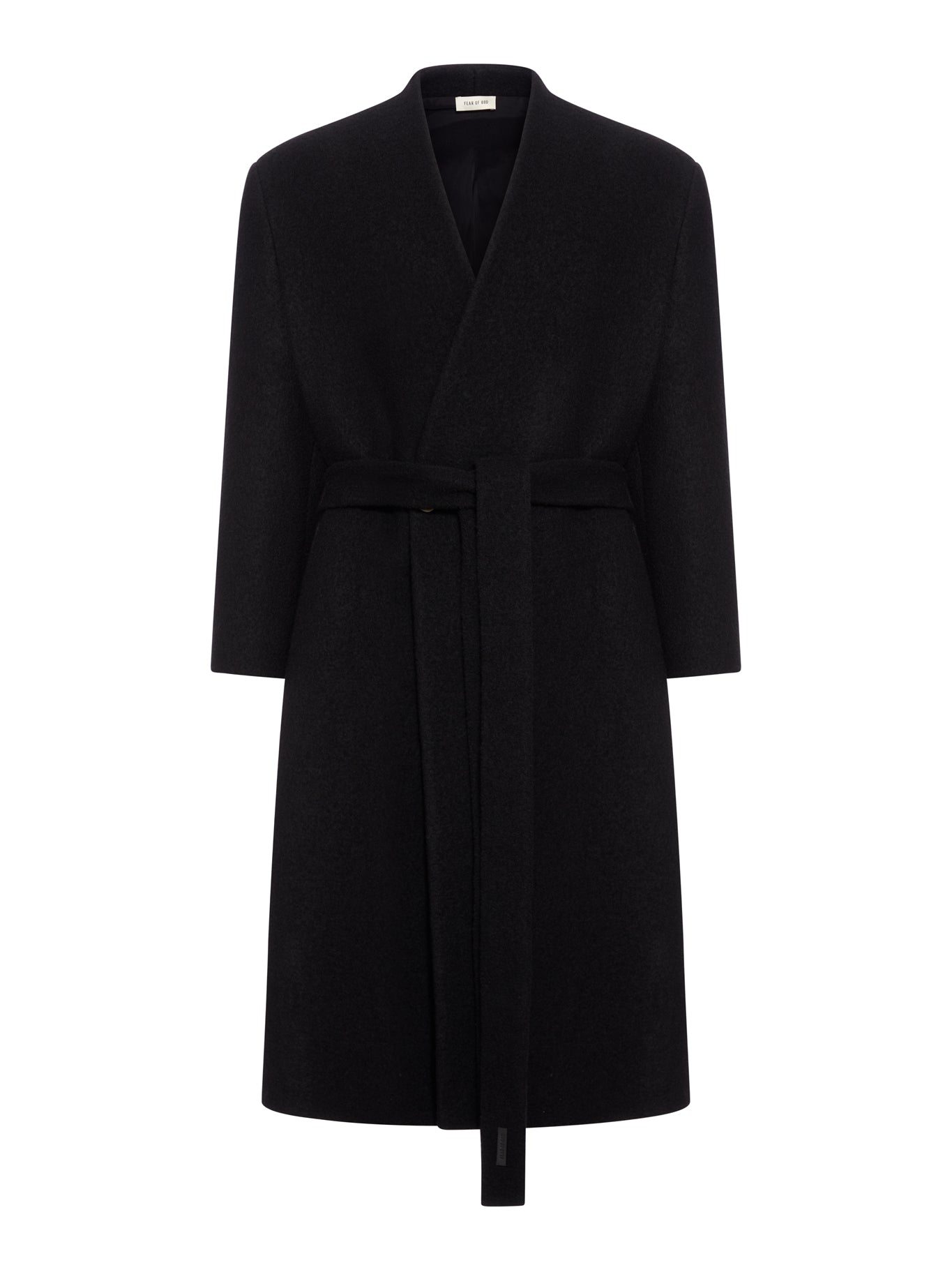 WOOL SHOULDERLESS COAT