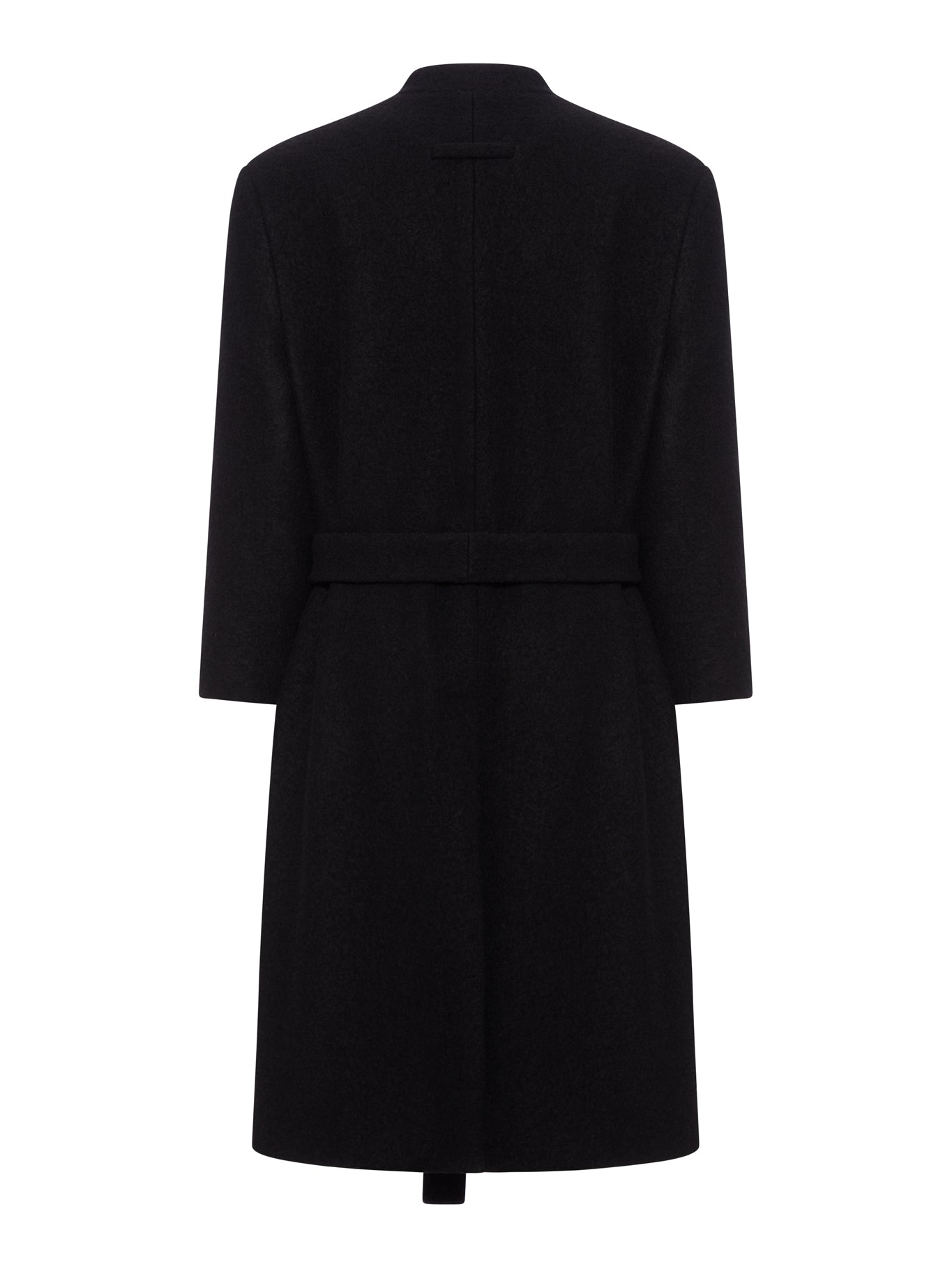 WOOL SHOULDERLESS COAT