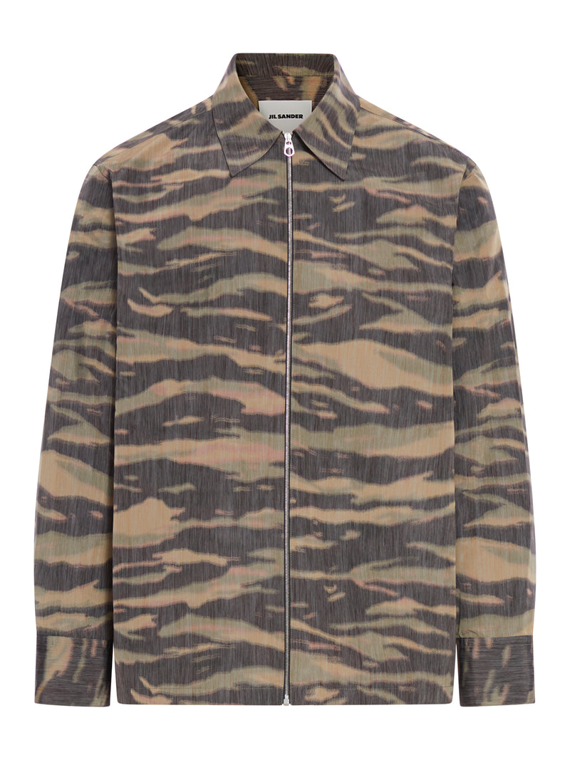 OVERSHIRT STAMPA CAMOUFLAGE