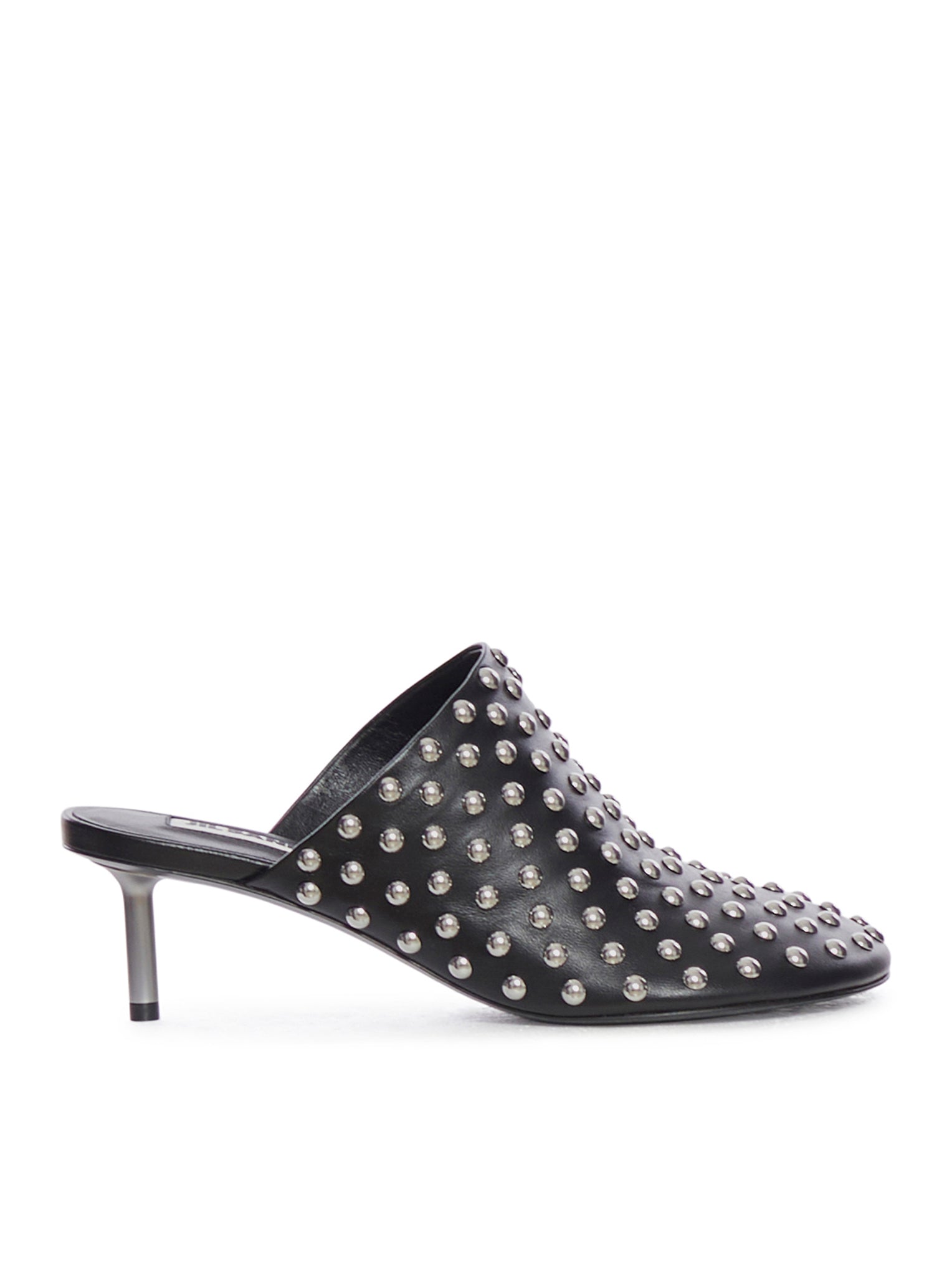 LEATHER MULES WITH STUDS