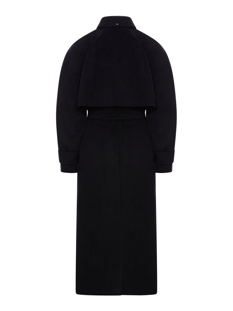 LONG WOOL AND CASHMERE COAT